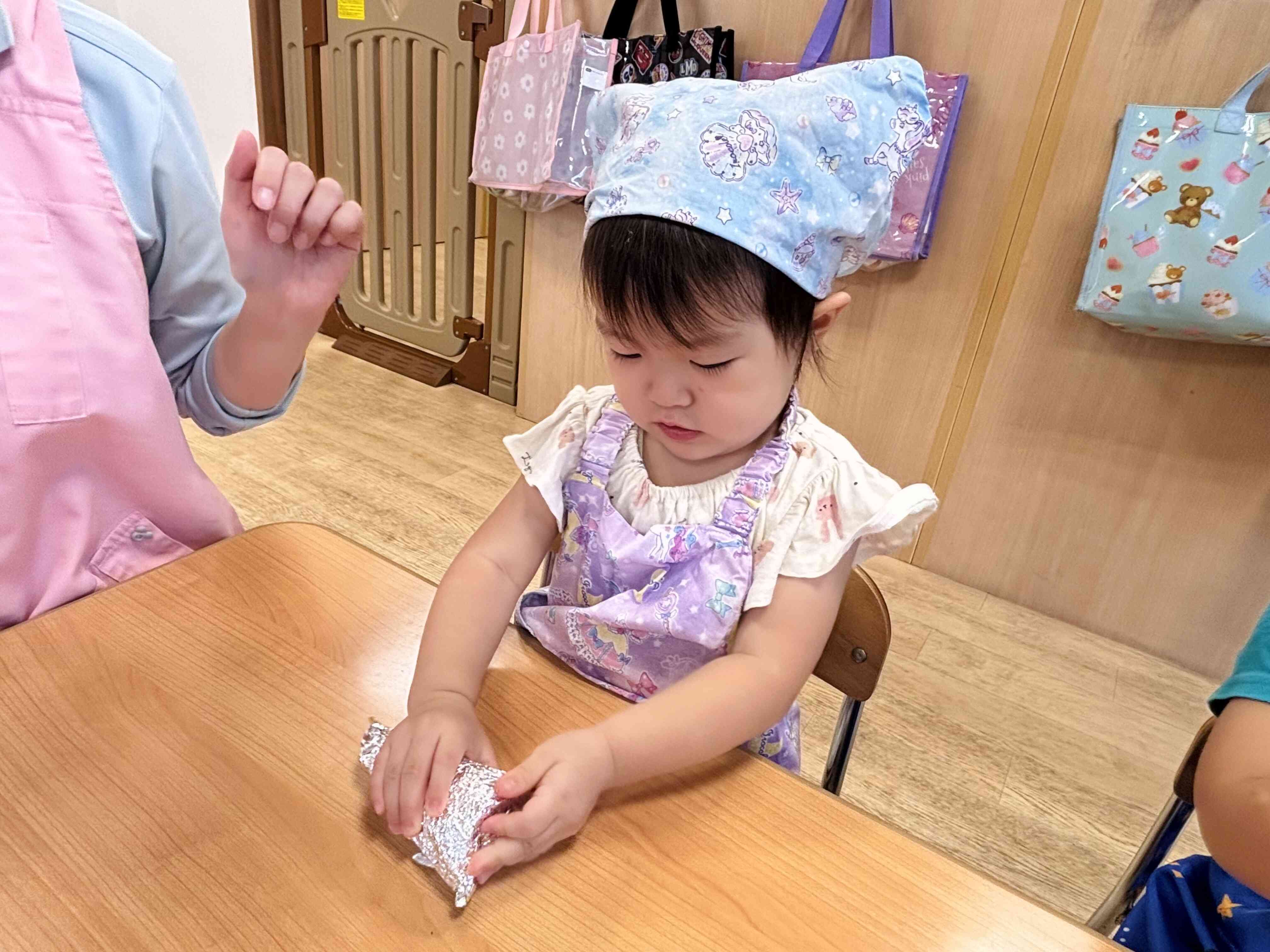 くるくる　上手だね