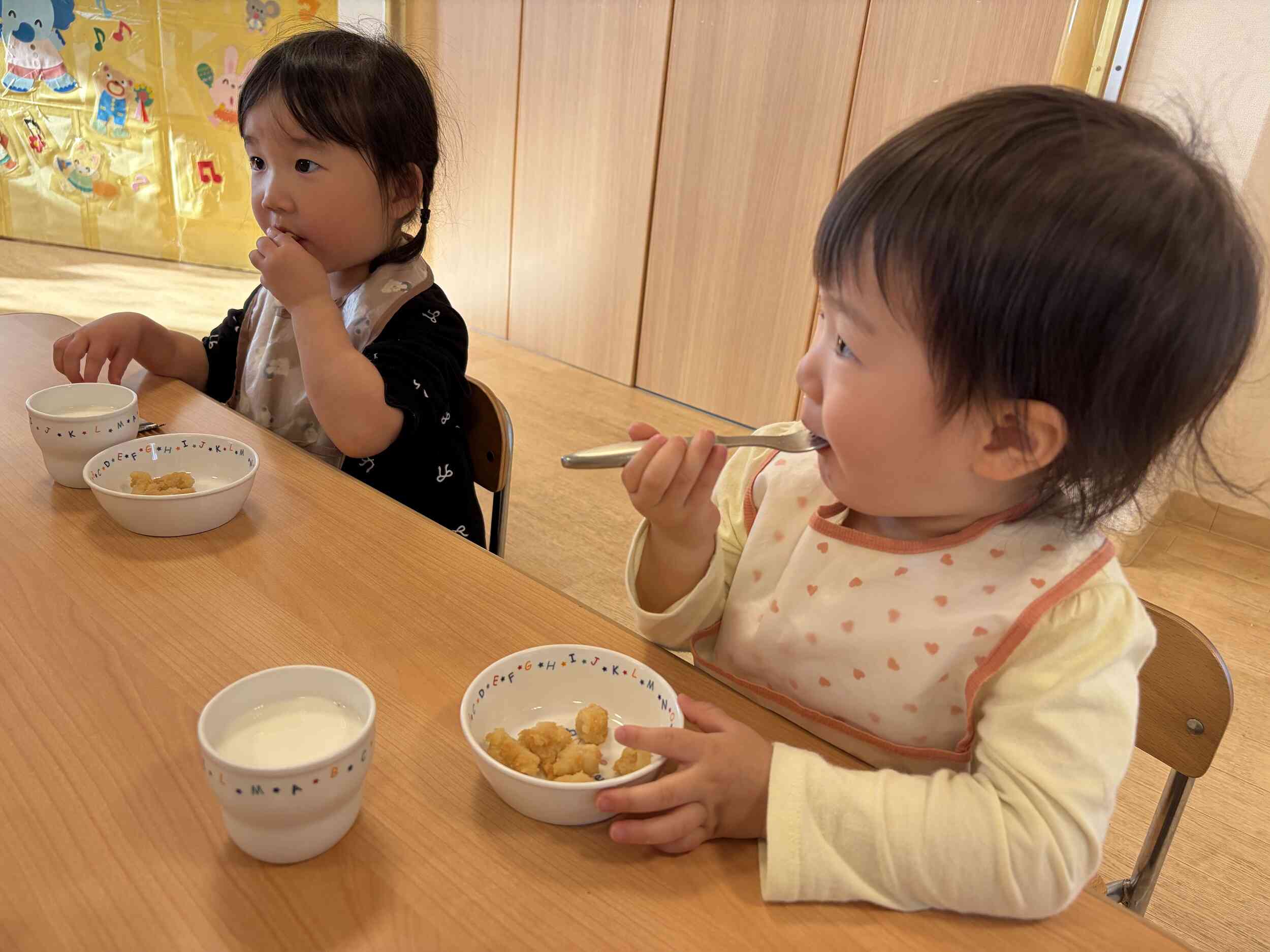 大きなお口でパク！