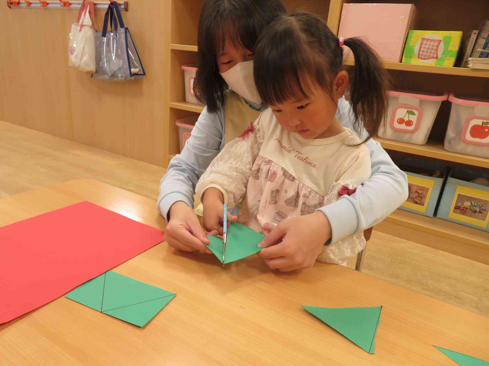 １２月製作（２歳児）