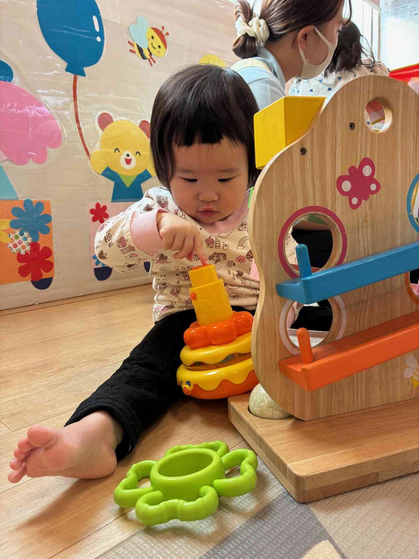 新しいお友達(０歳児)