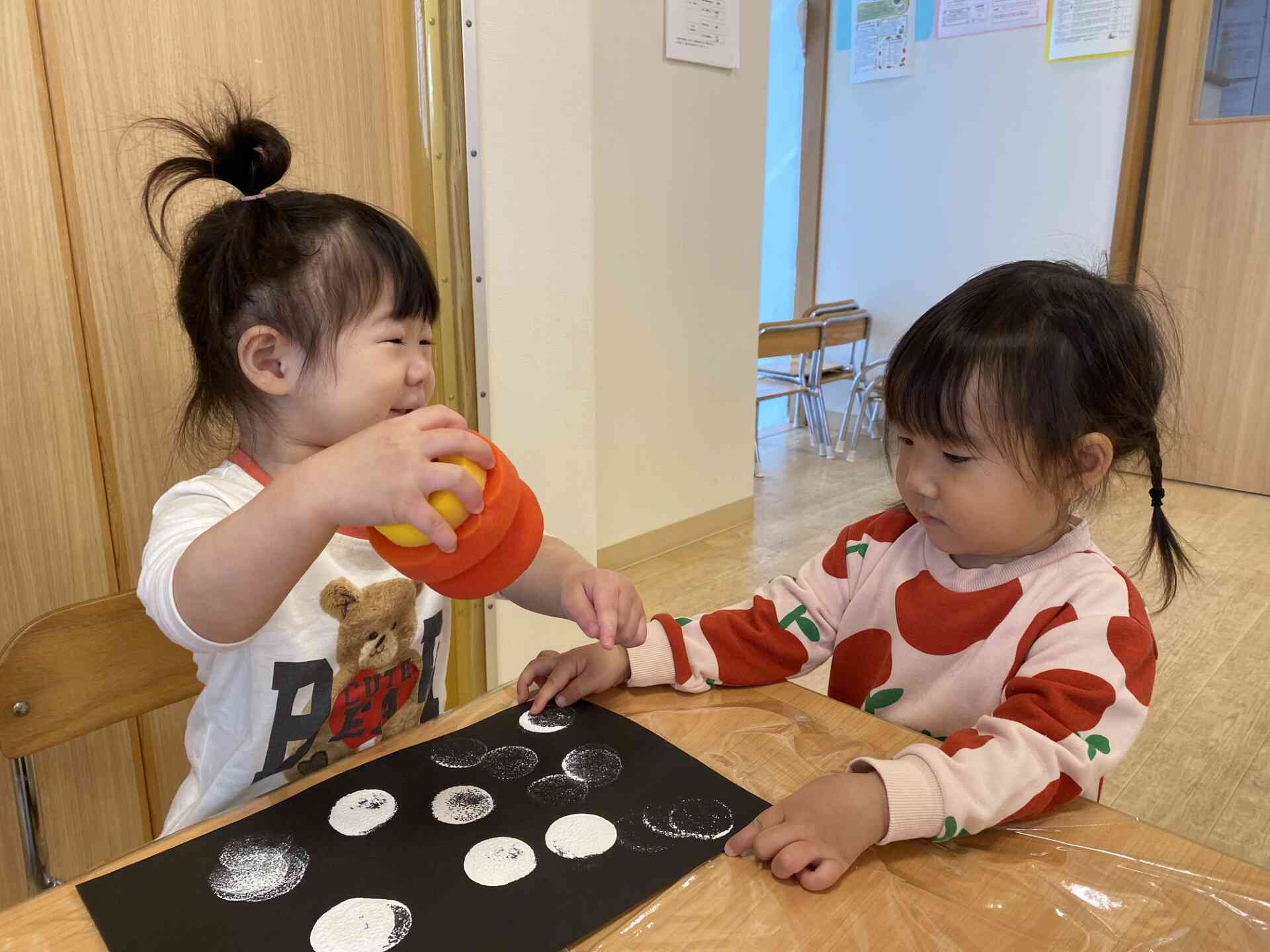 クリスマス製作②（１歳児）