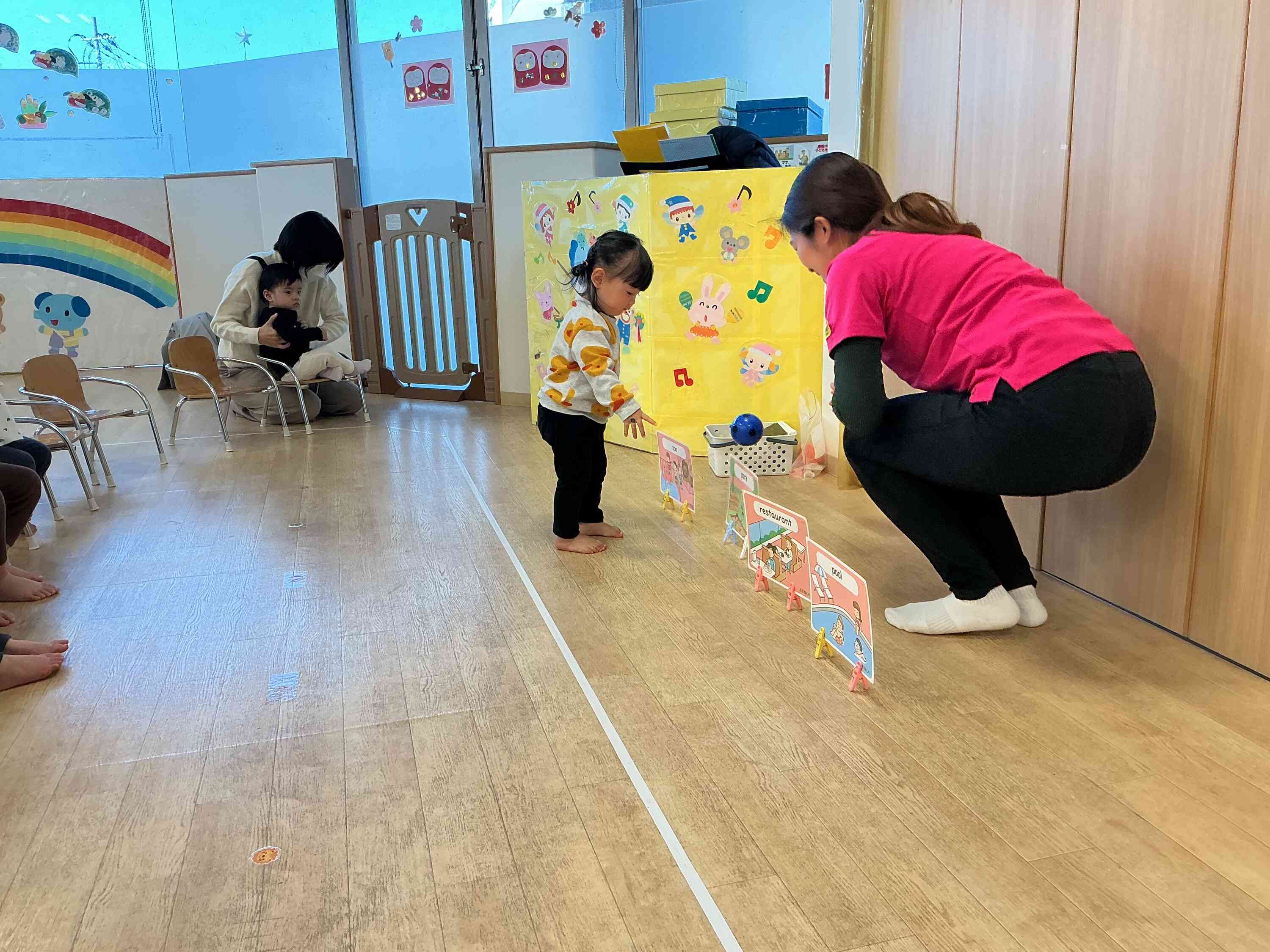 上手にボールコロコロ♪