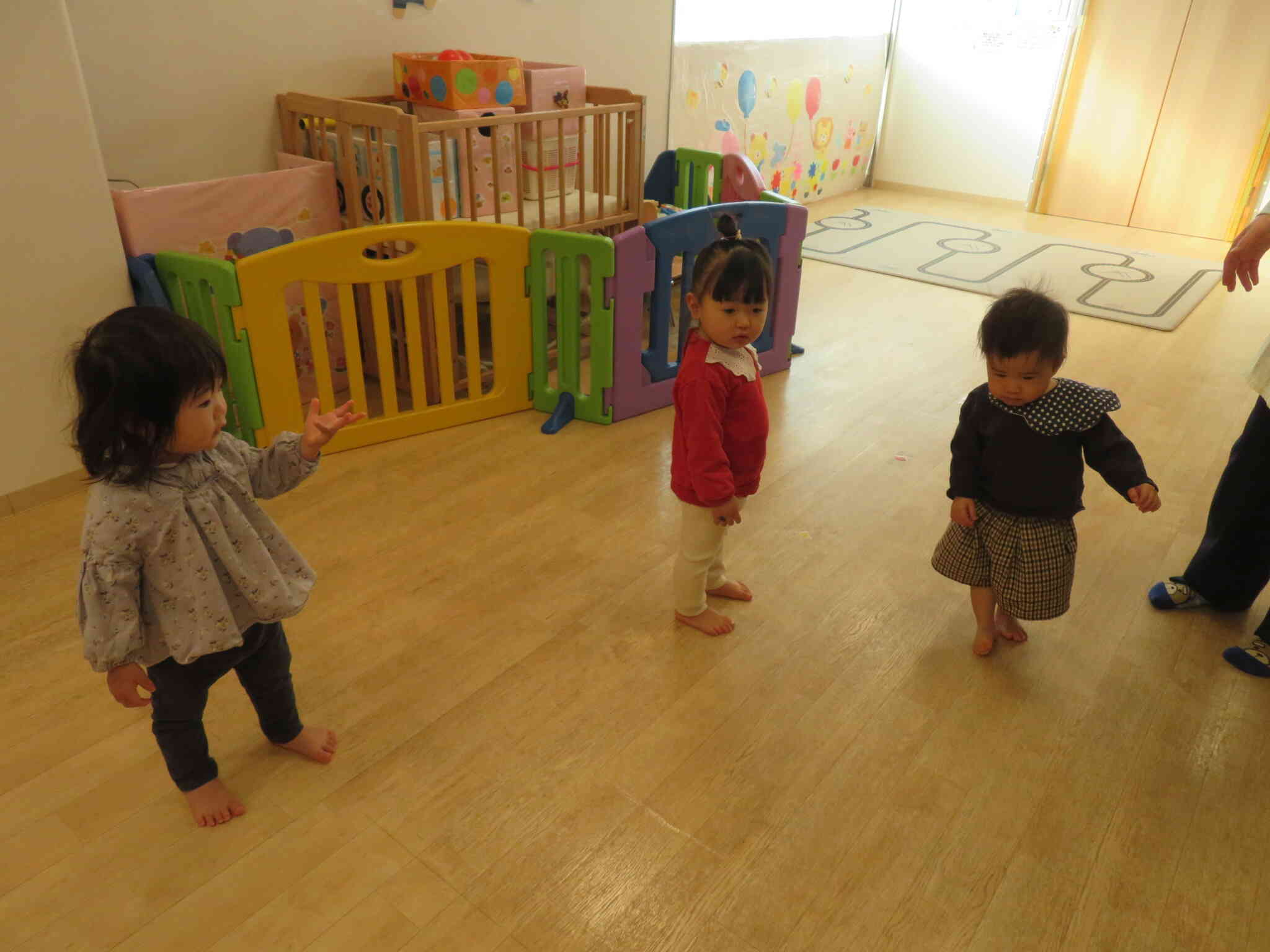 室内遊び（０歳児）