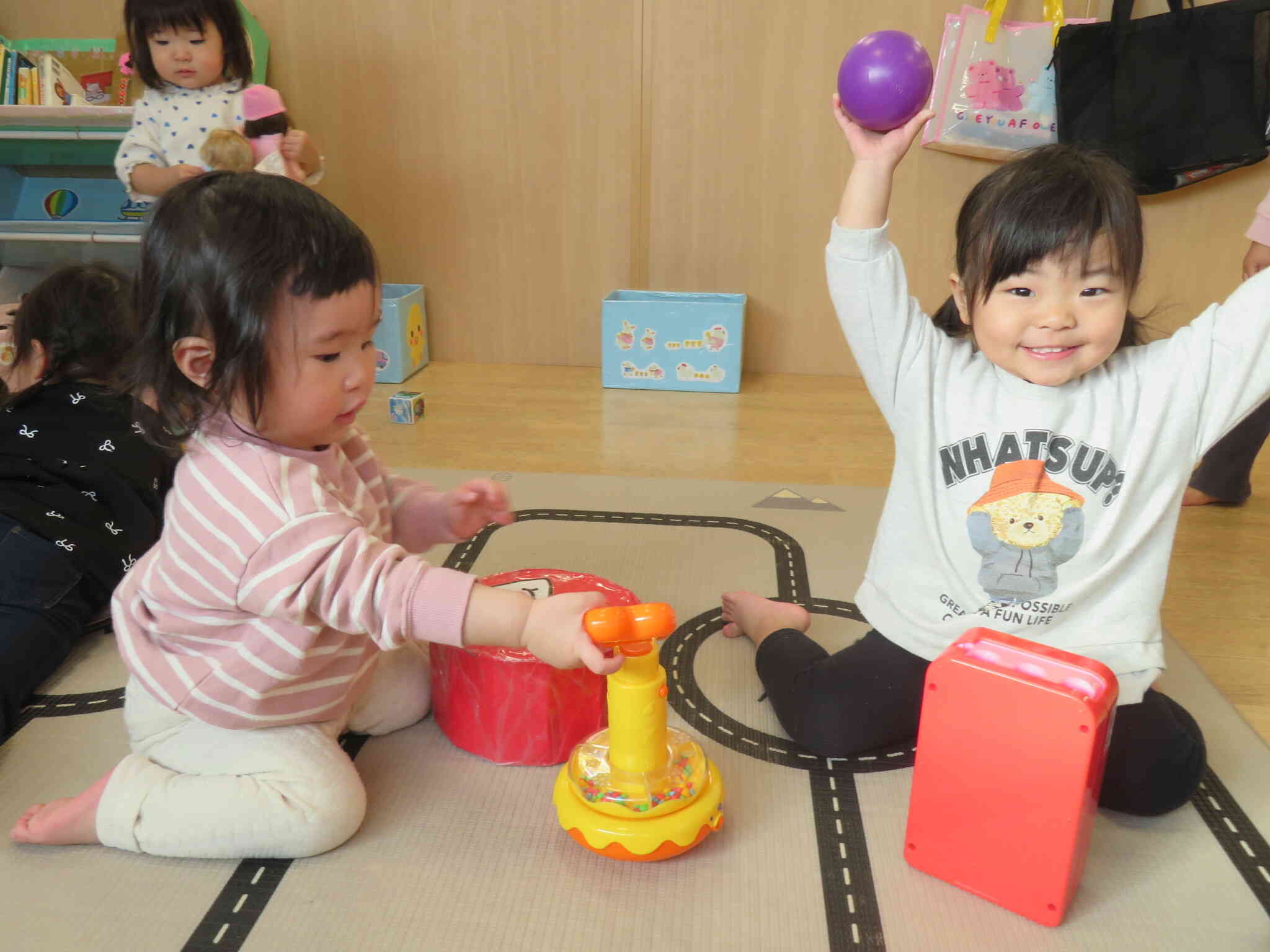 自由遊びの様子