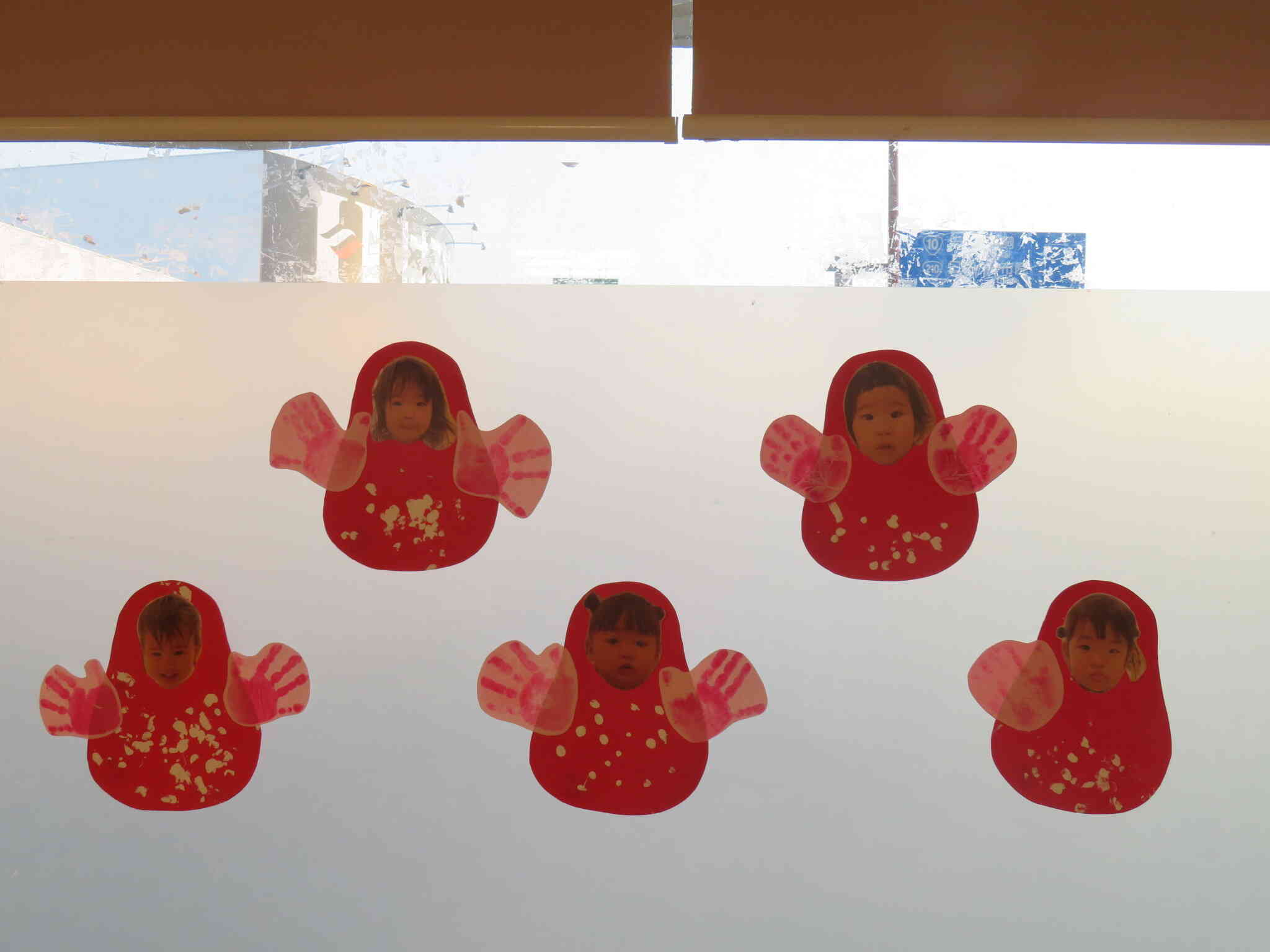 お部屋に飾ってみんなで見たよ！