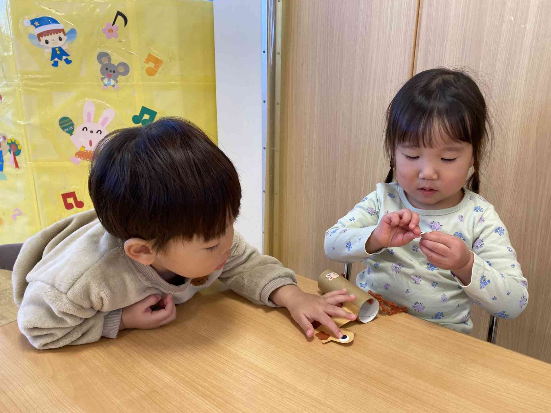 お部屋に・・・♪