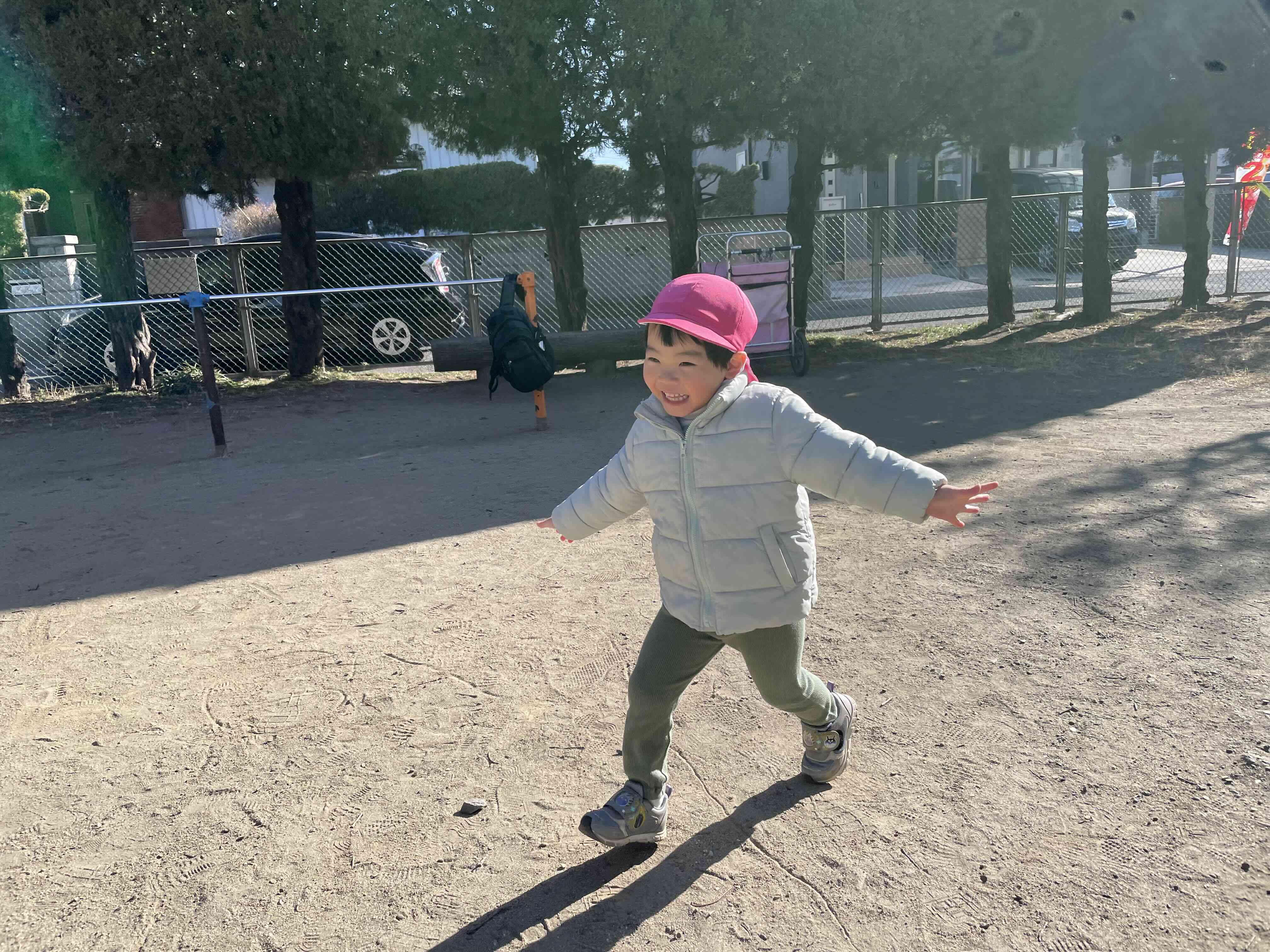 戸外遊び（２歳児）