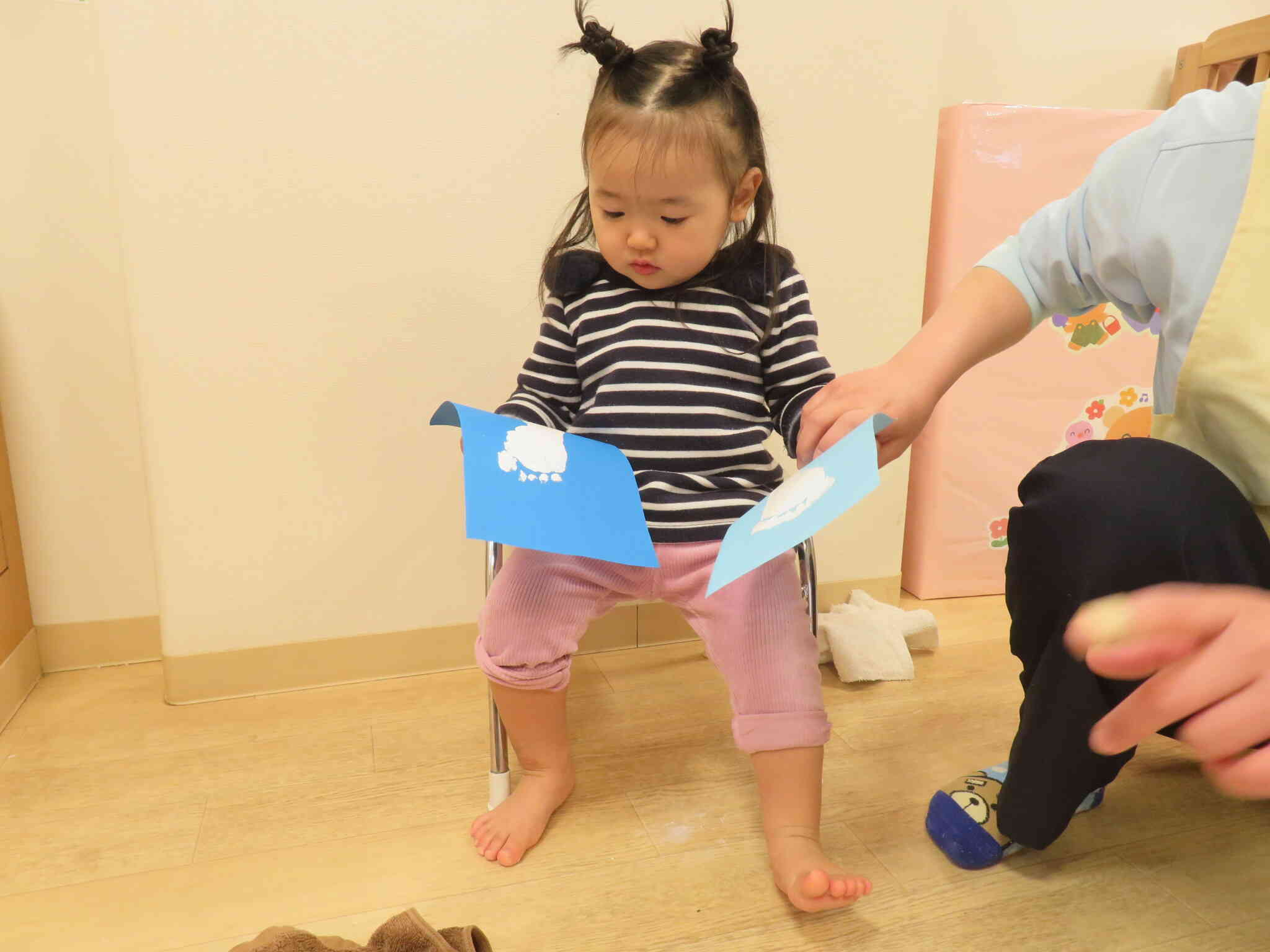 いっぱいついたね！