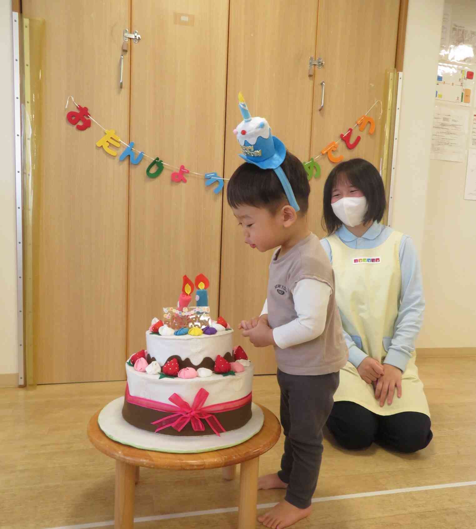 ろうそくフー✨