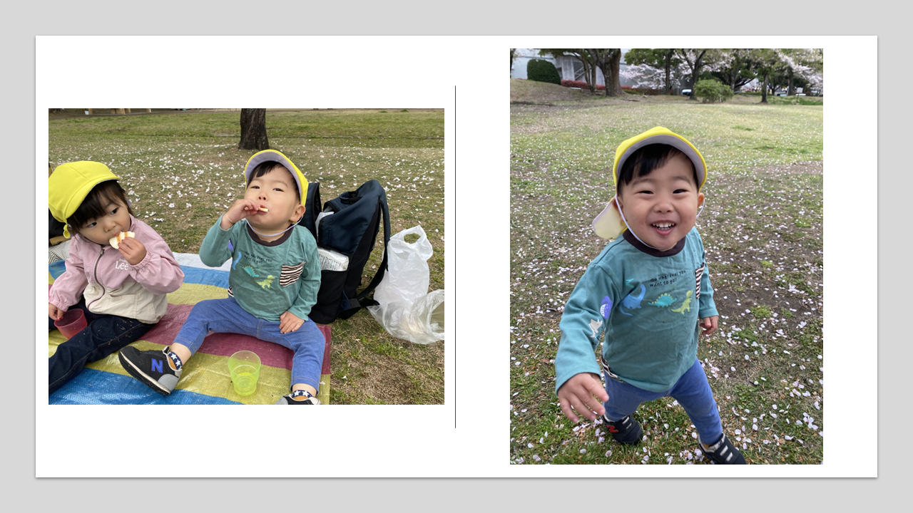 ♪新入園児さん♪