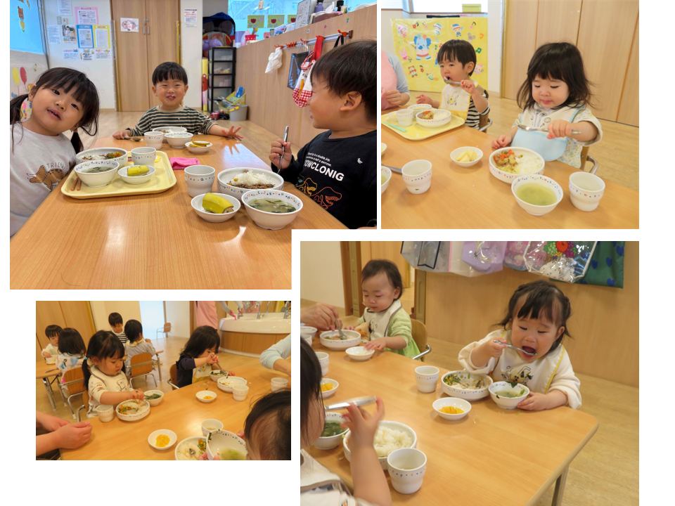 おいしいね！給食のひととき