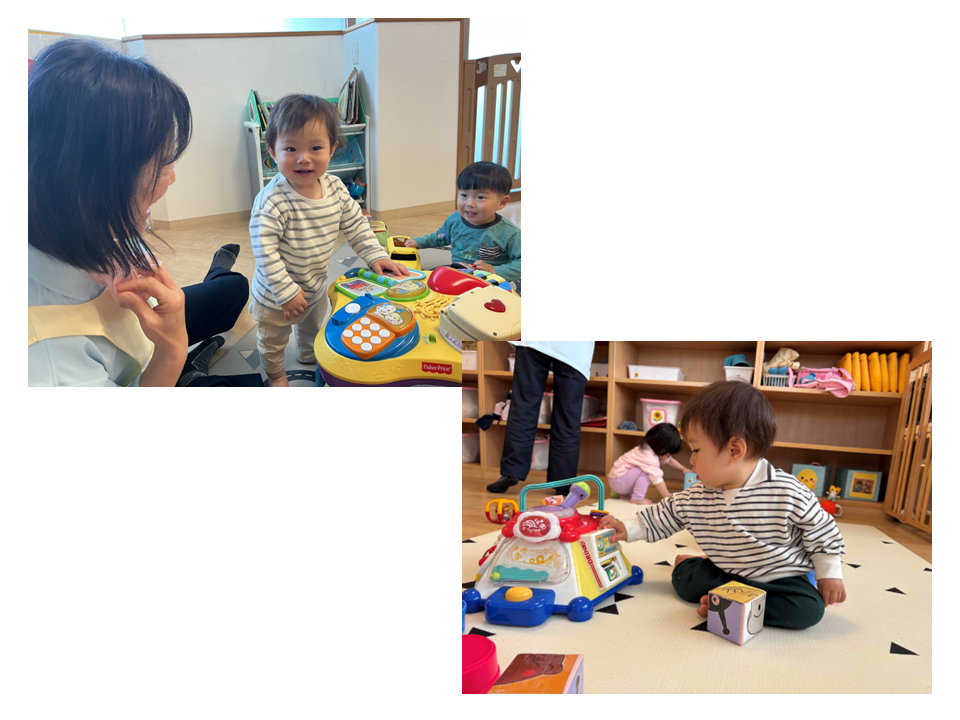 新しいお友だち(０歳児)