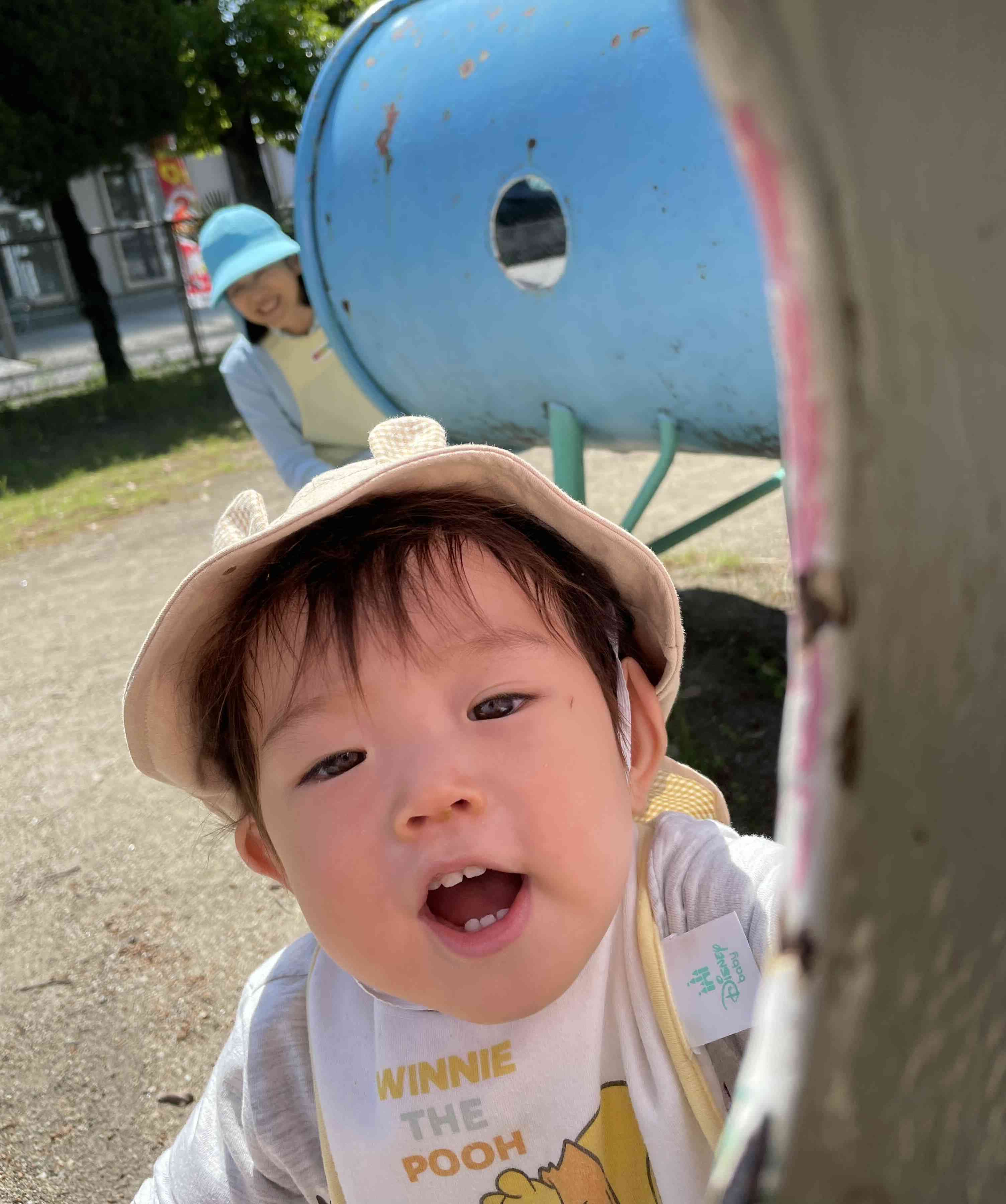 ばぁ！