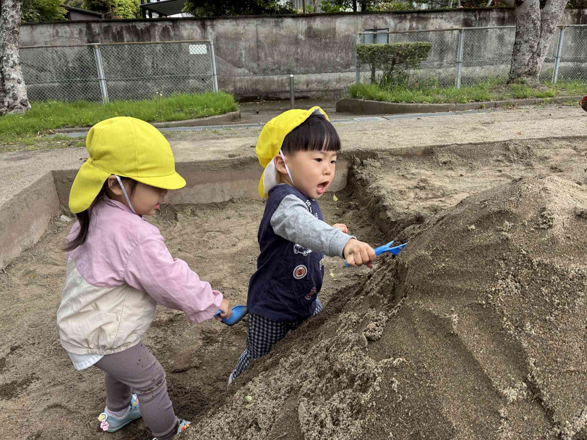 お山さんみーつけた♪
