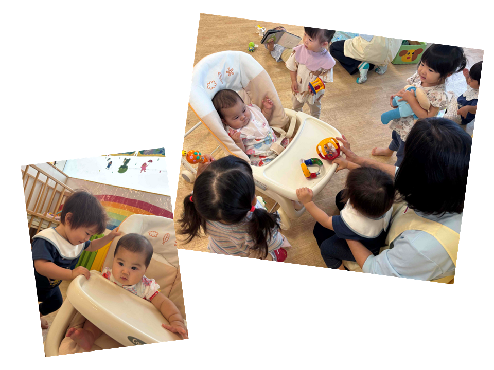 新しいお友だち(０歳児)