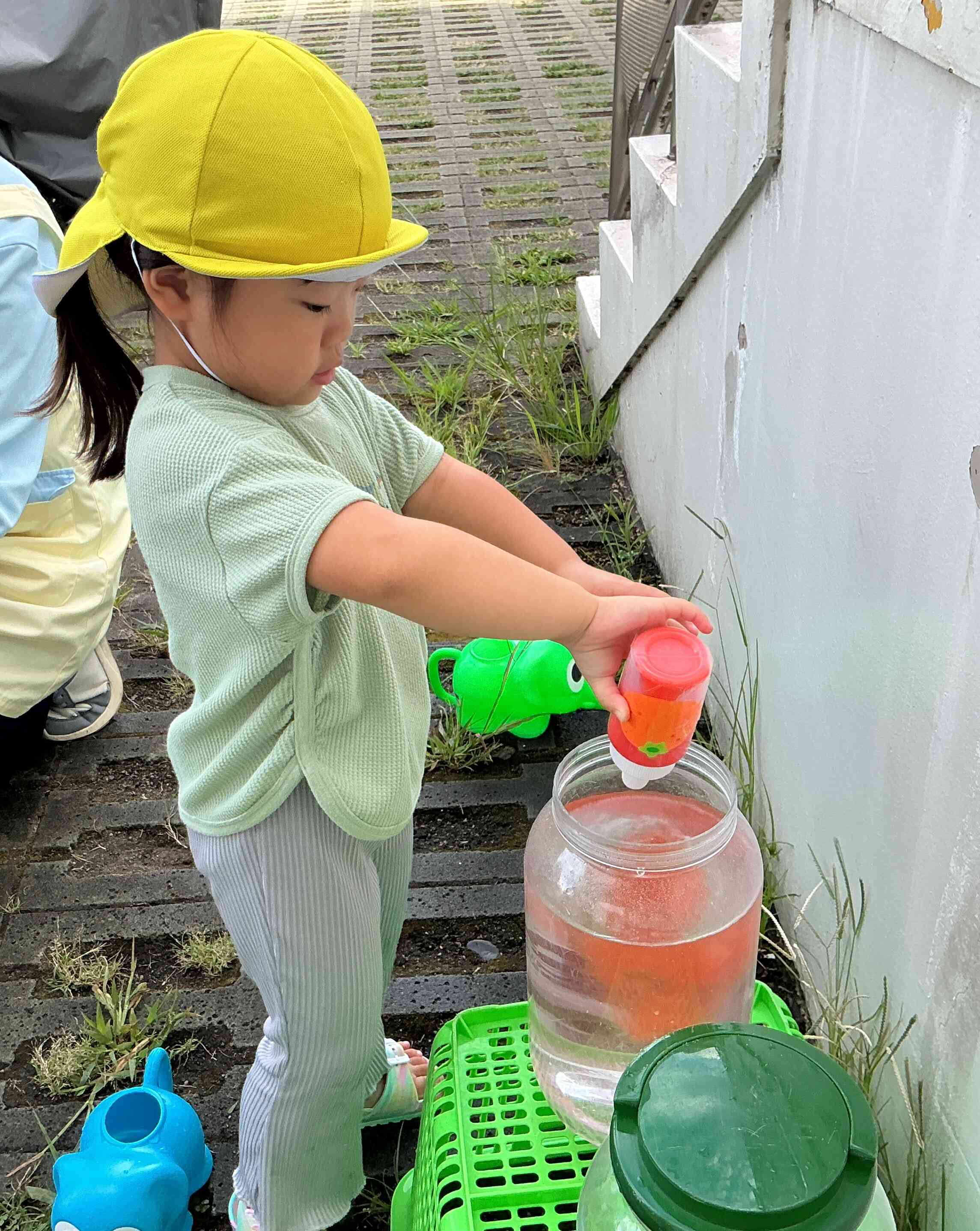 みかんジュースだよ！（２歳児）
