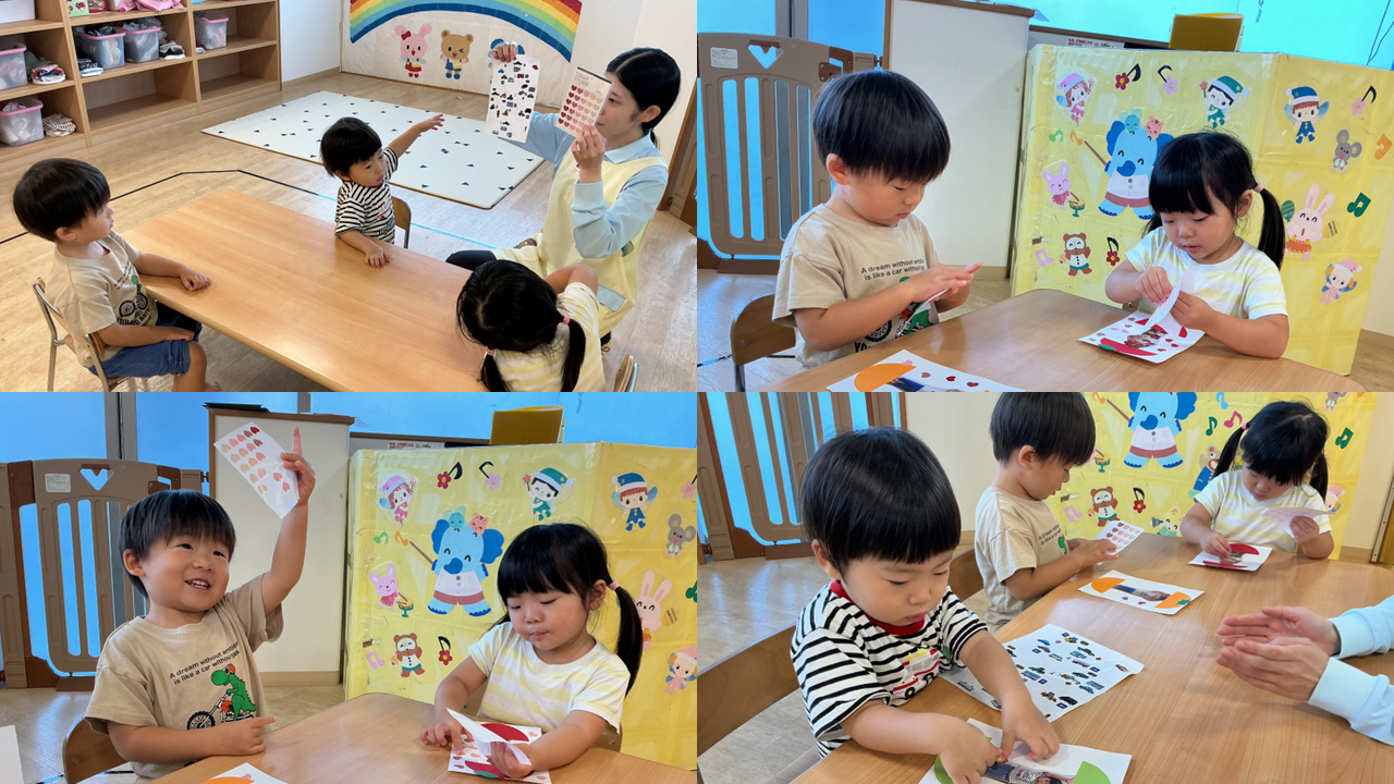 敬老の日製作（２歳児）