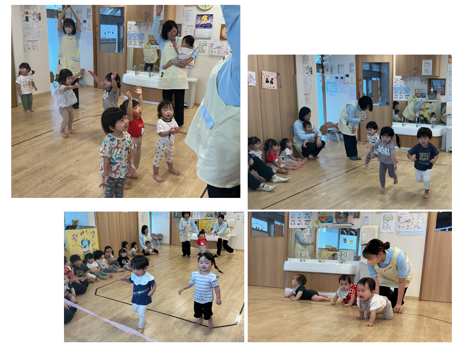 運動会ごっこを楽しみました！