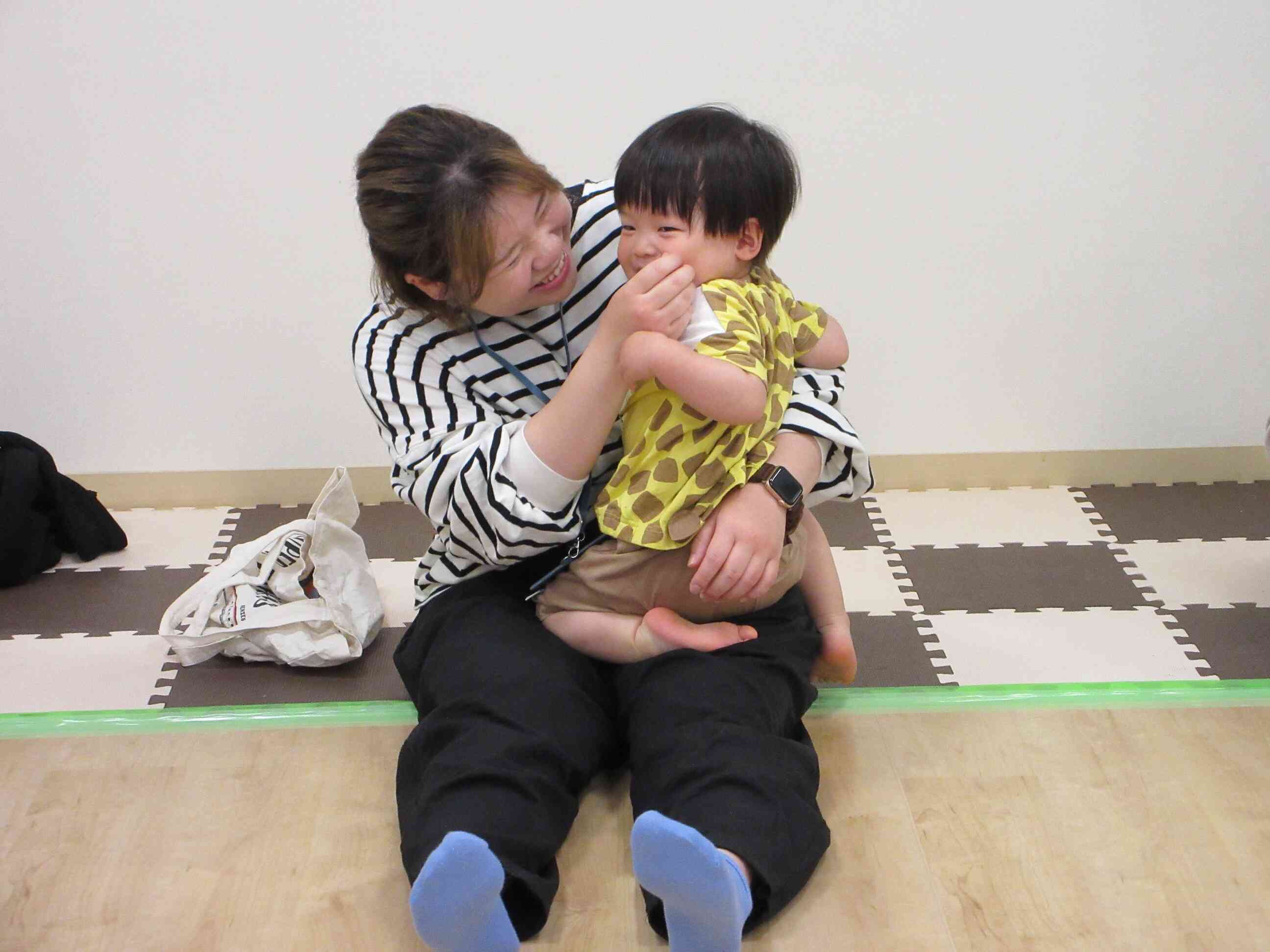 こぼれるような笑顔