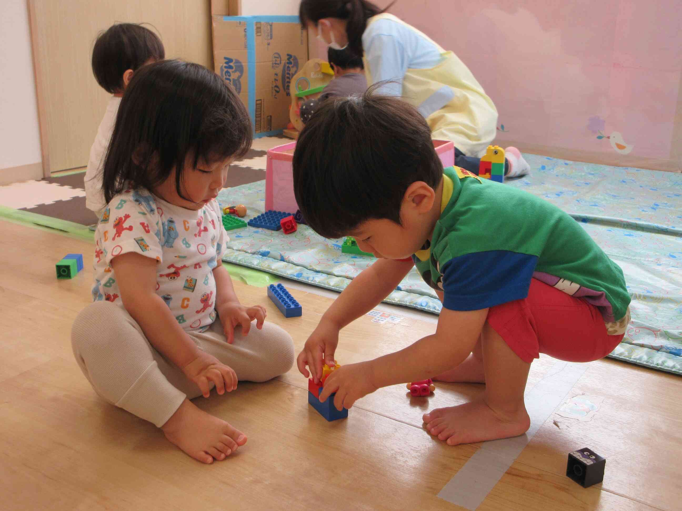 異年齢児とのかかわり