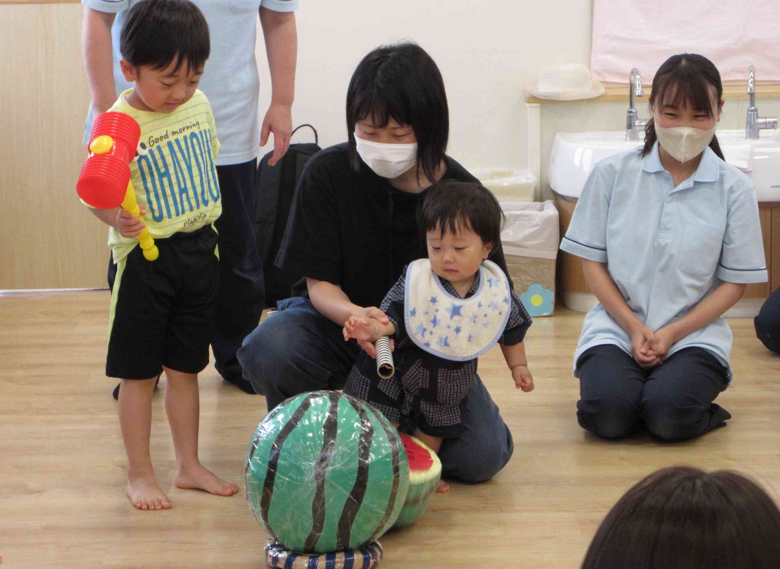 一緒に！