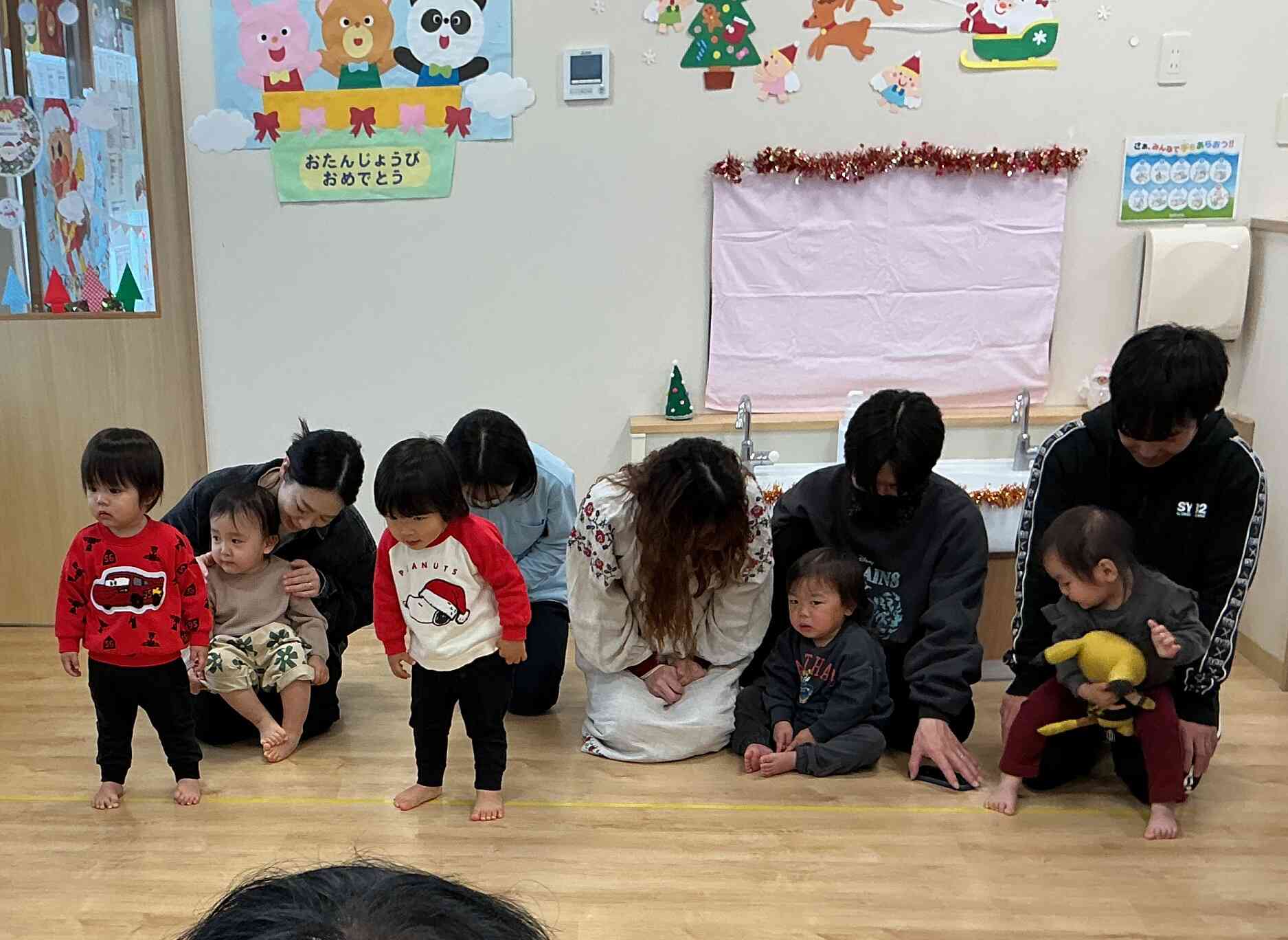 あひるぐみさん（1歳児）