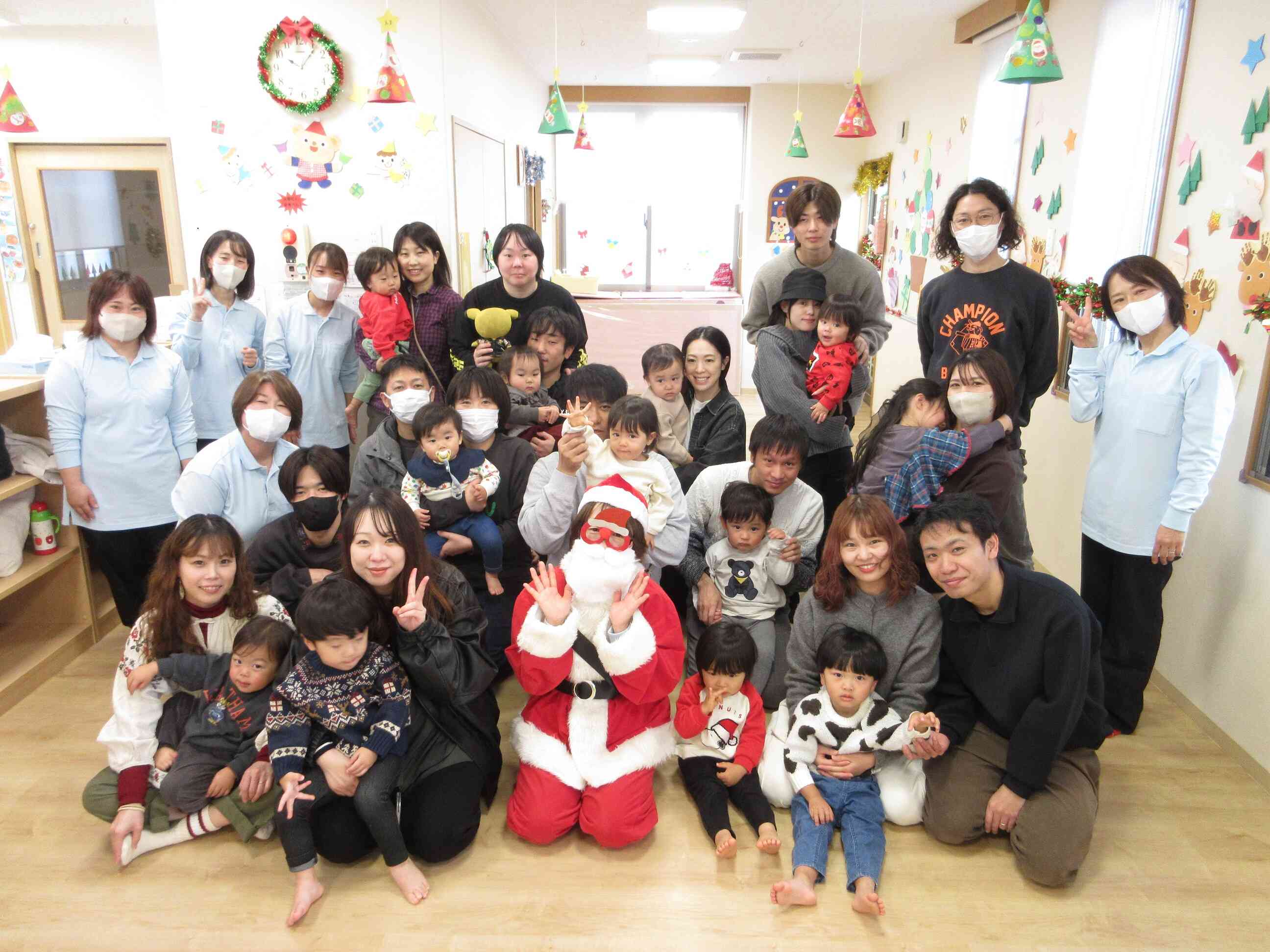 全員でハイチーズ