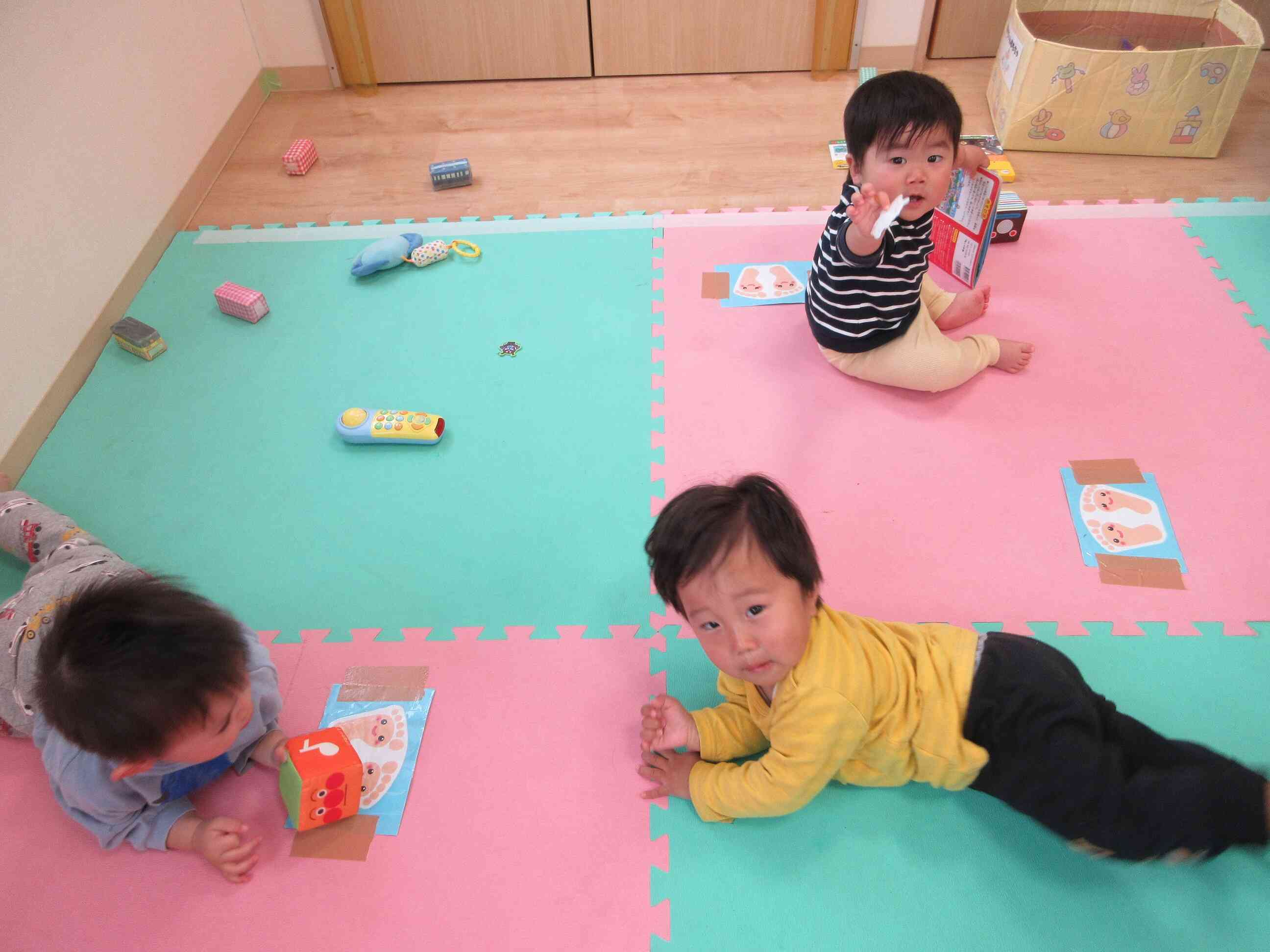 おもいっきりくつろいでます