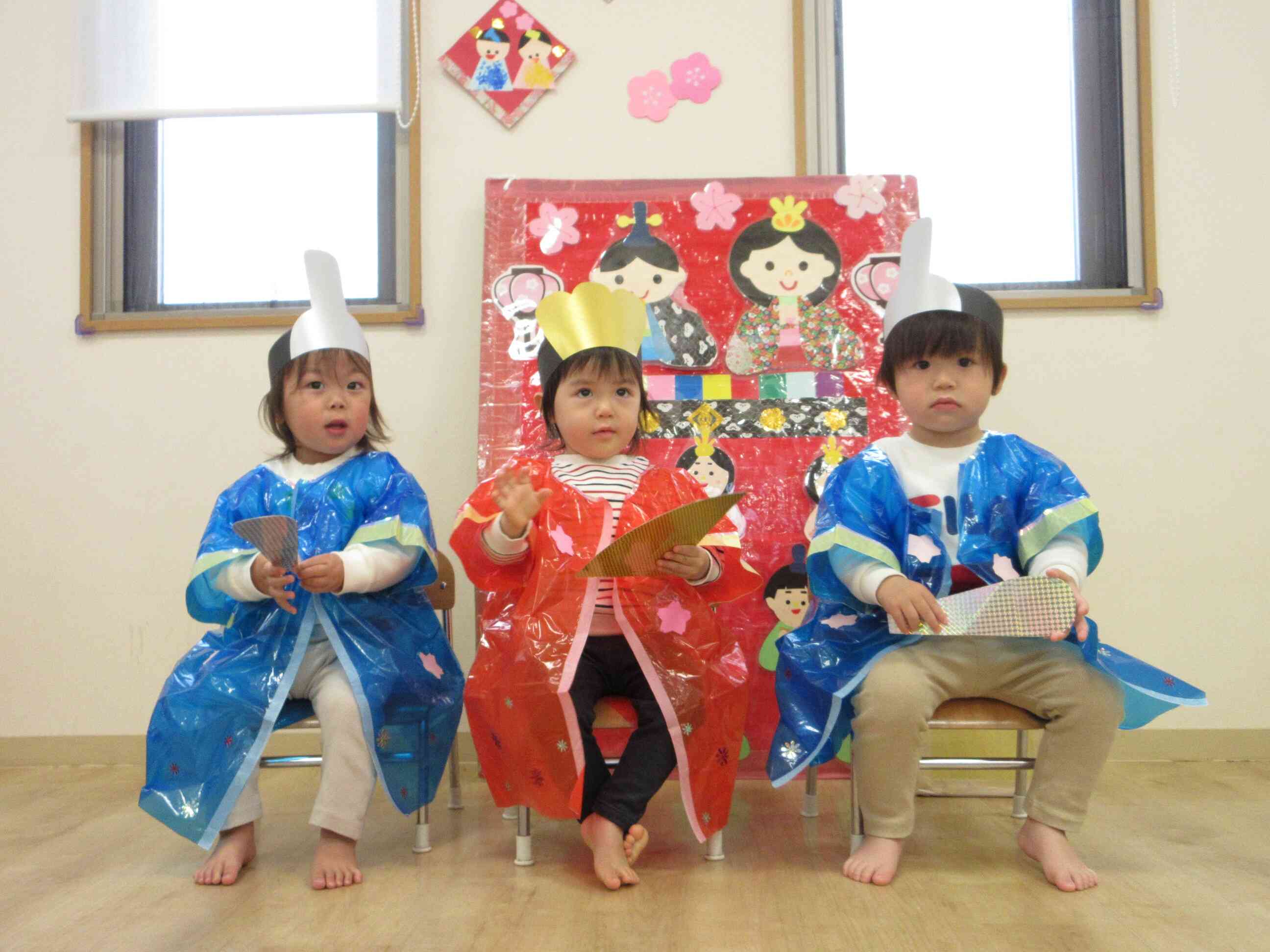 ちょっぴり緊張