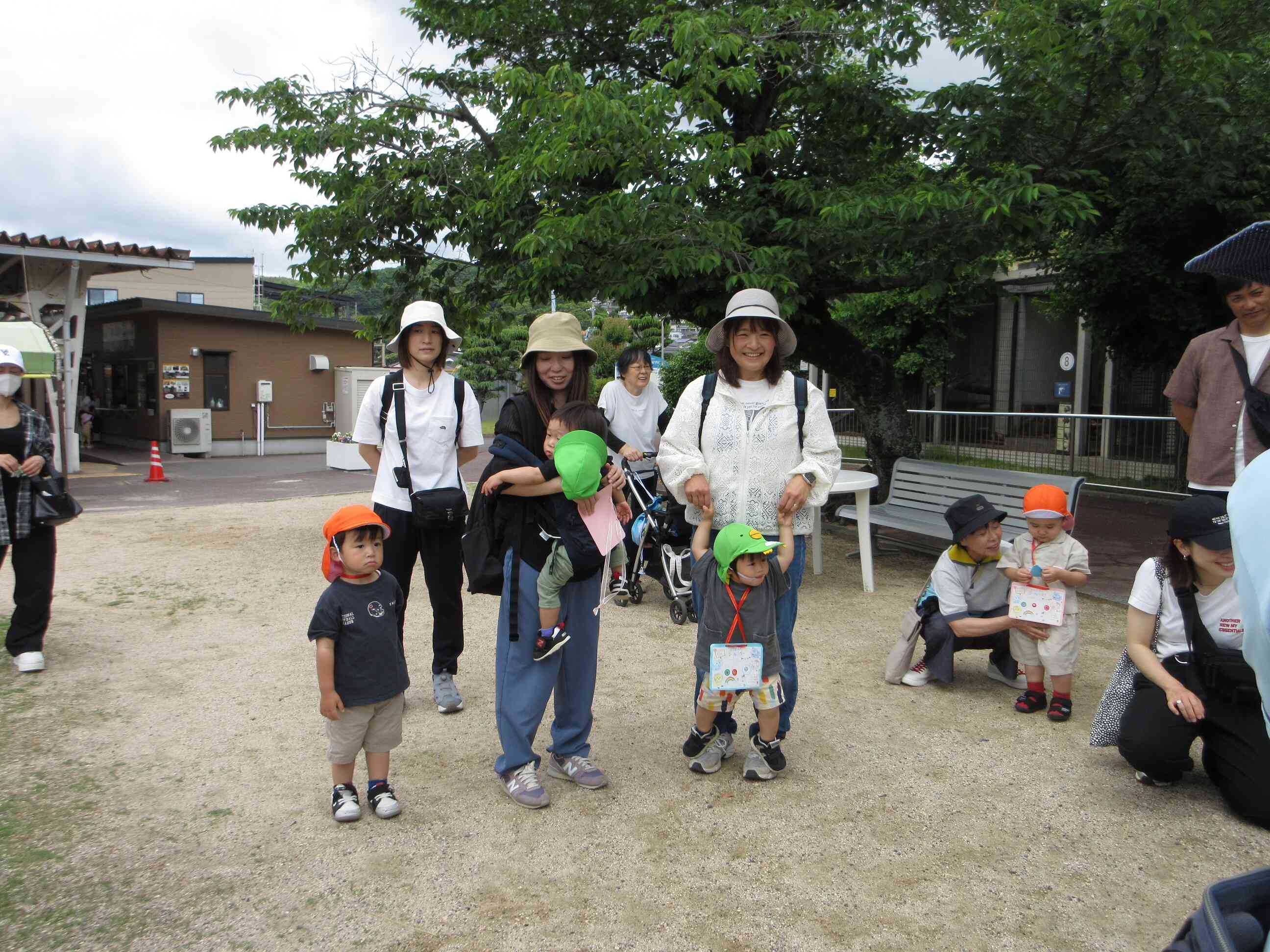 お友だちと一緒だとたのしいね