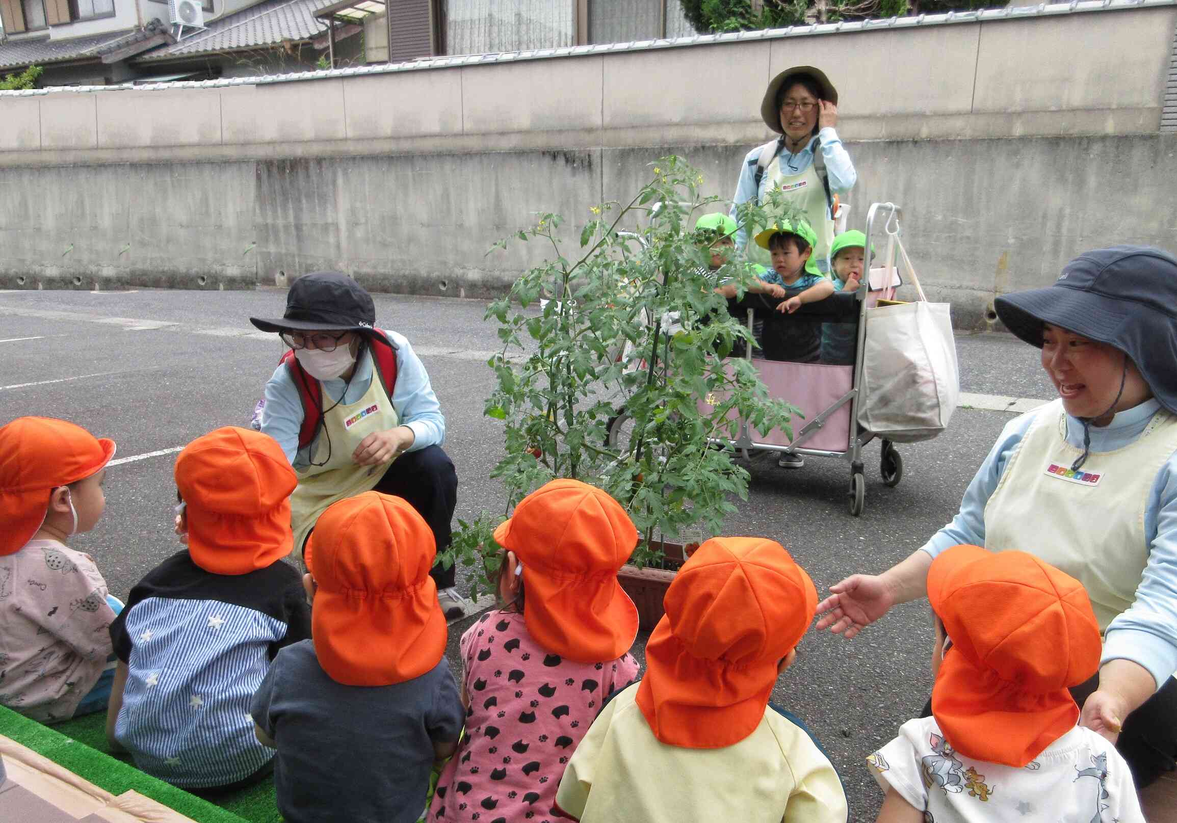 先生のお話もしっかり聞けるよ