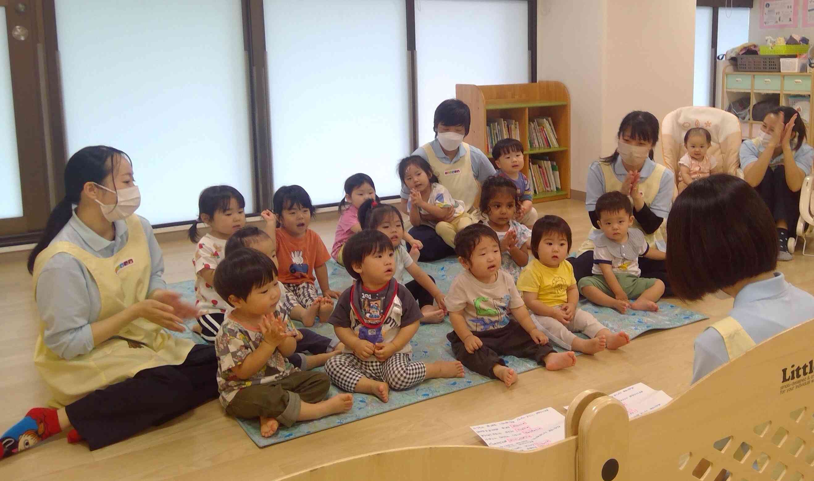 みんなで誕生日のお祝いをしました！