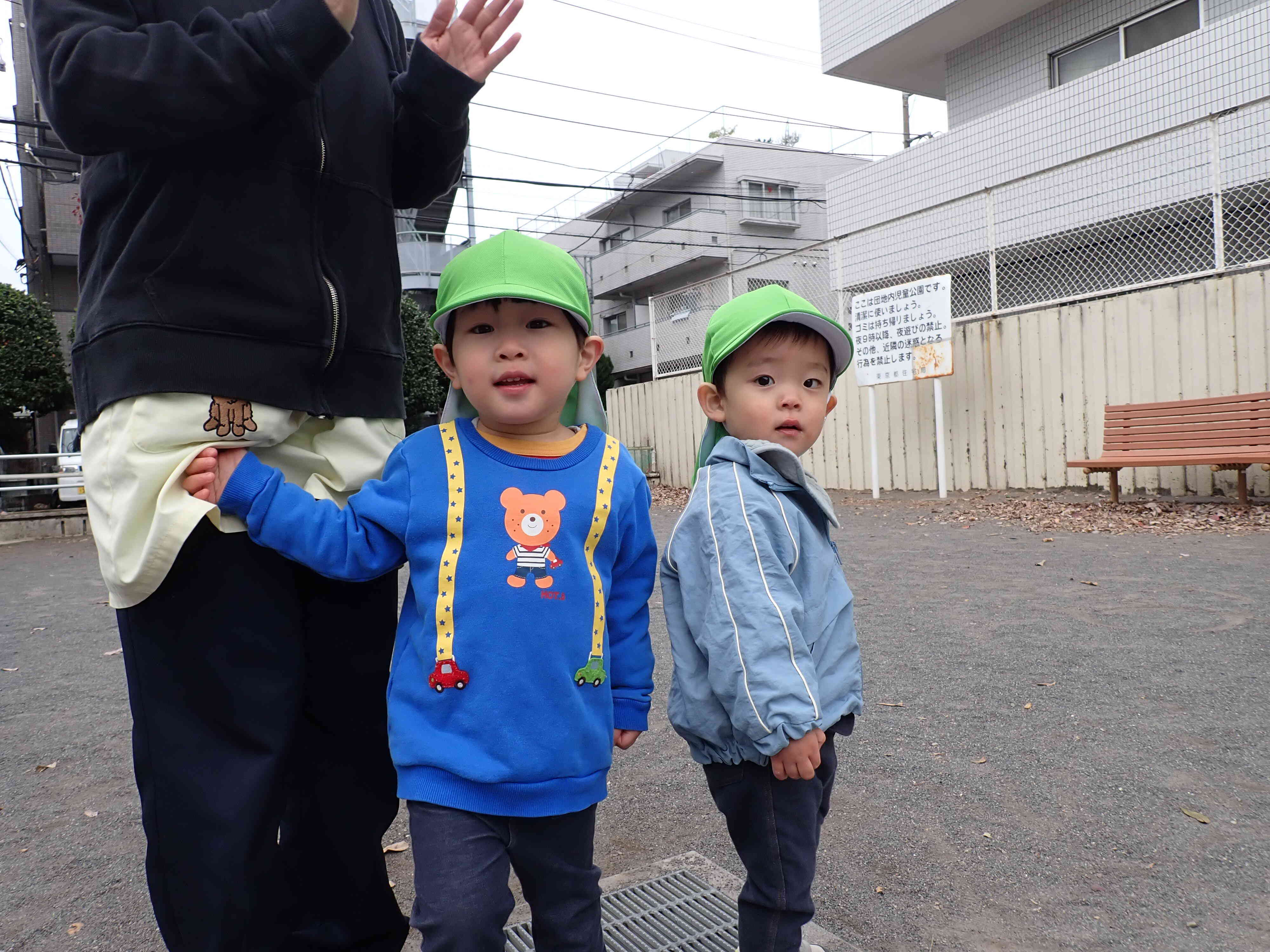 下が見えるけど、おっこちないね