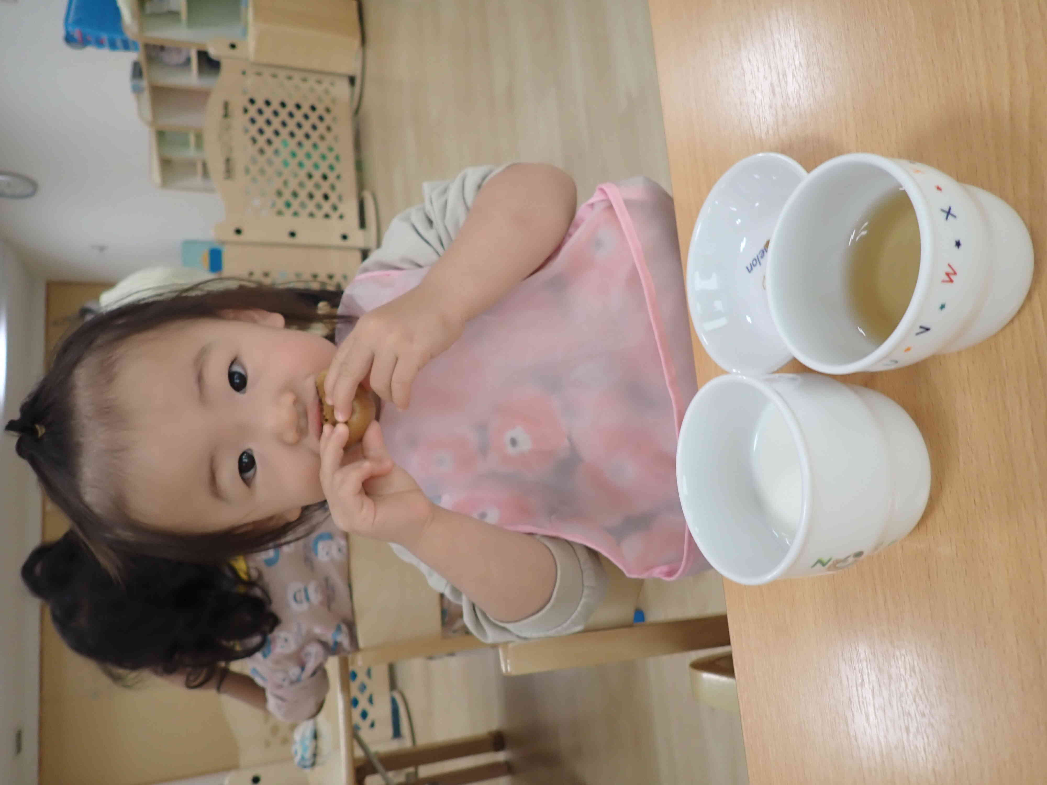 大きいお口でパク！