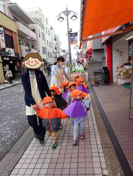 商店街も歩いたよ