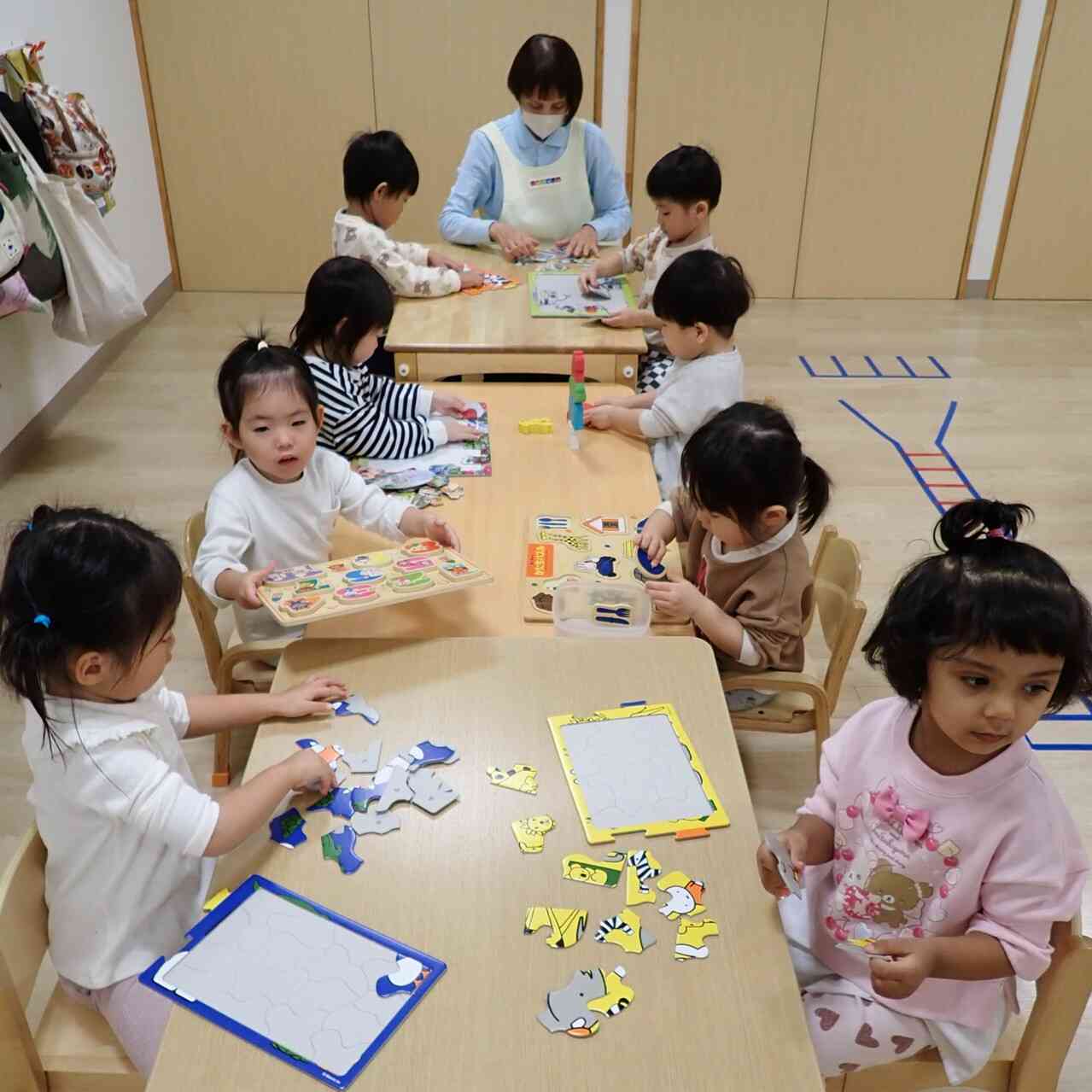 指先を使った遊びをしたよ