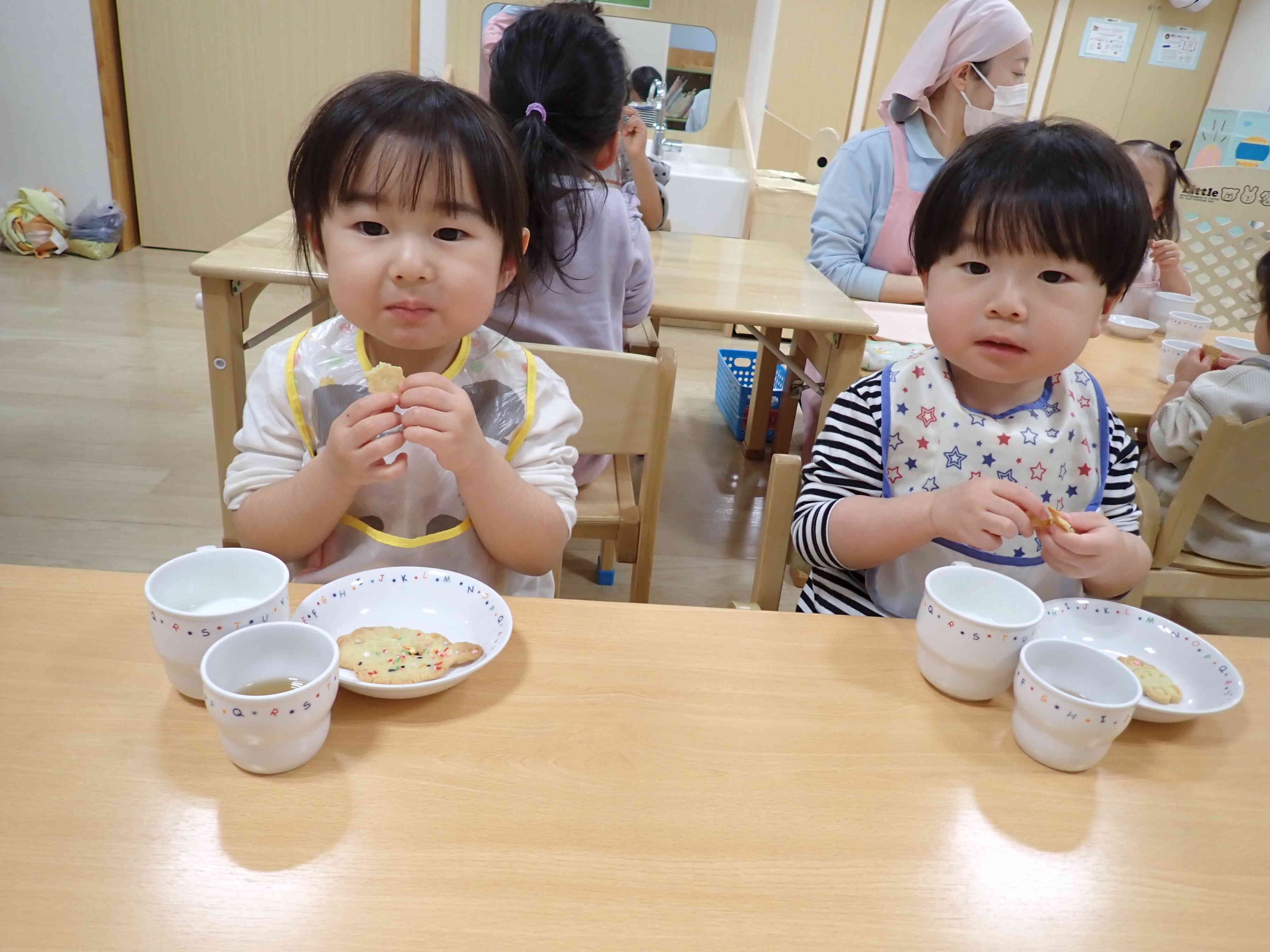 嬉しそうに食べていましたよ