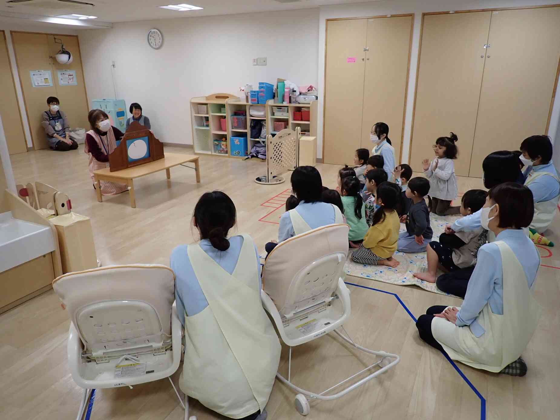 1月くまボラさん読み聞かせ