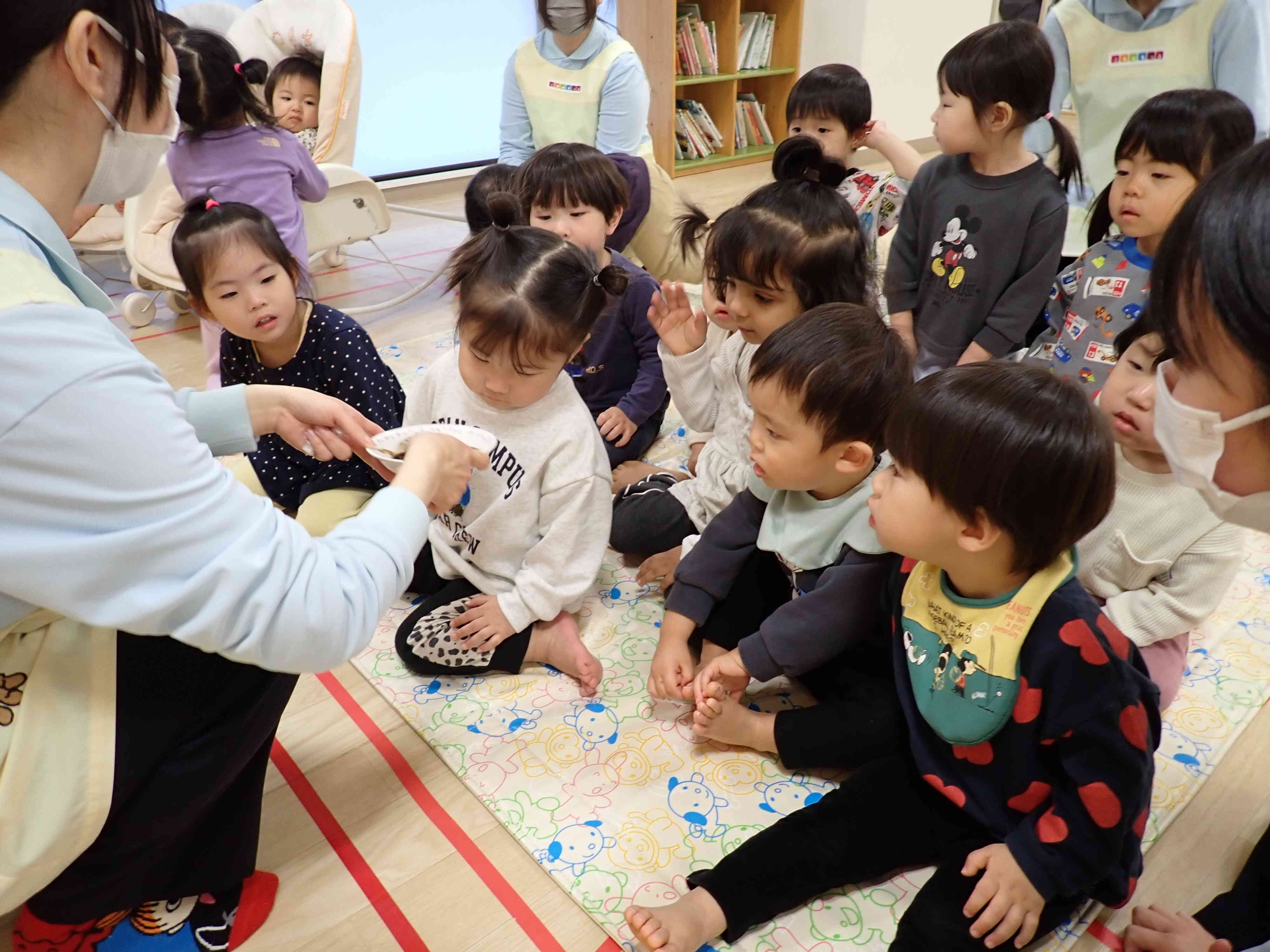 ヒイラギとイワシを見ました