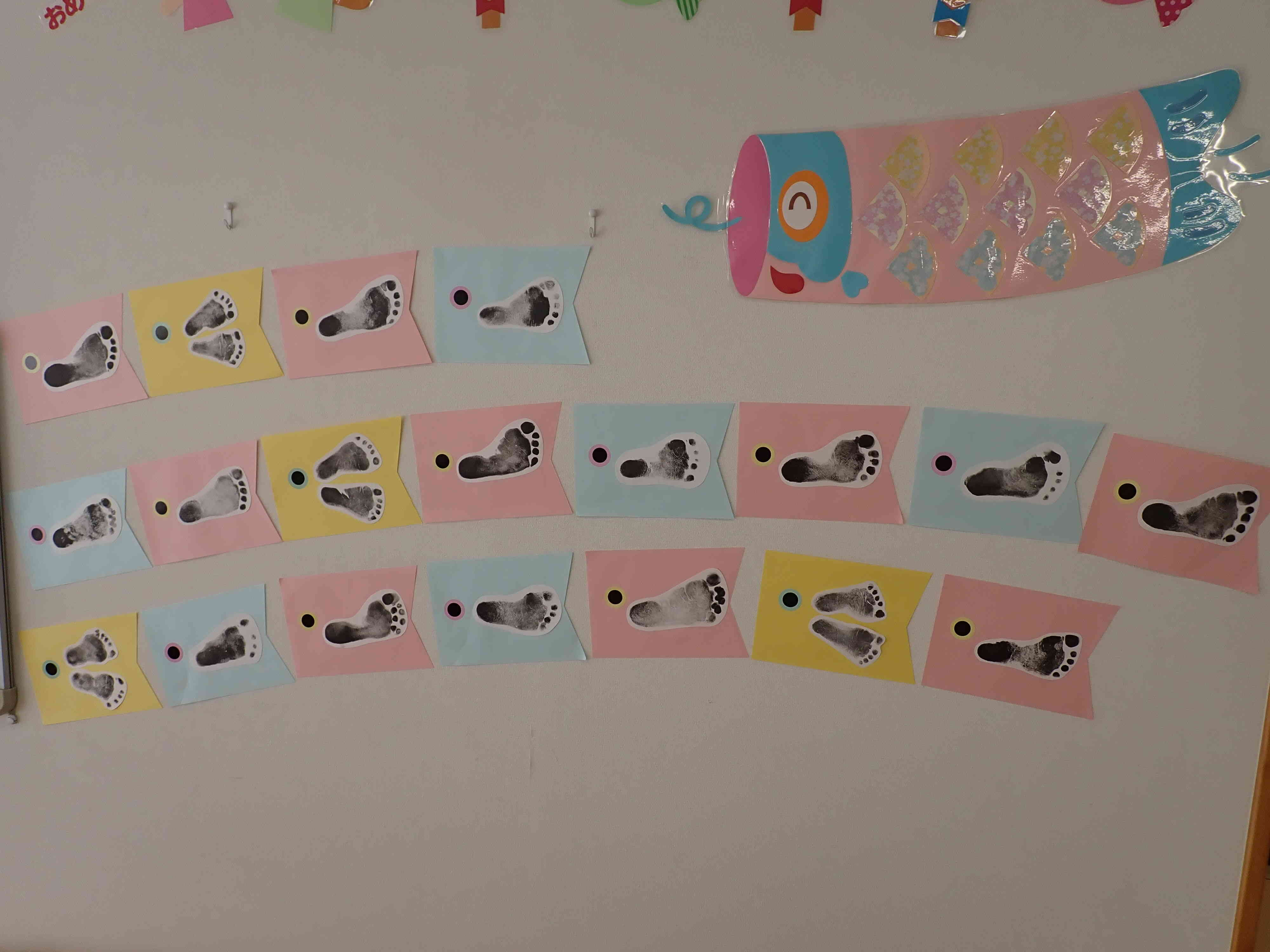 壁面に飾ったよ！