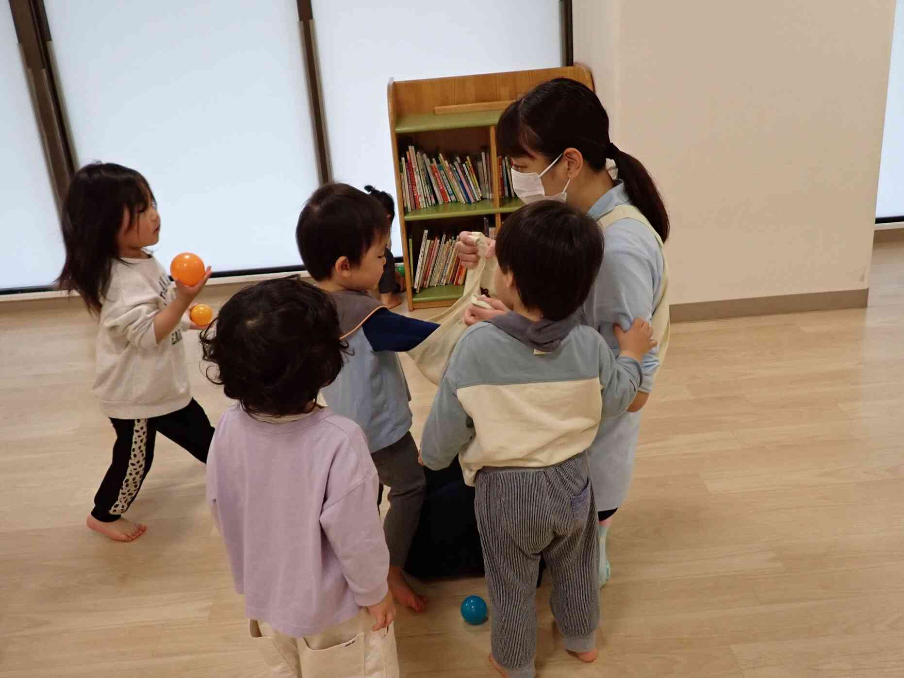 集めて　集めて！