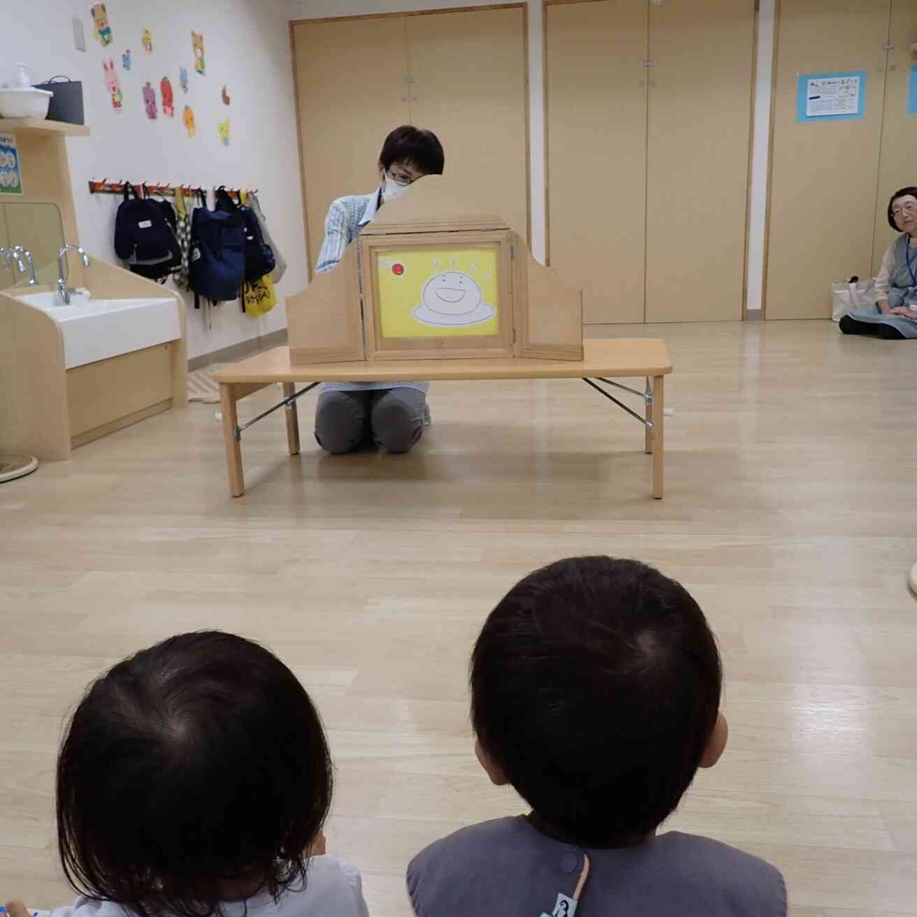 読み聞かせがありました。