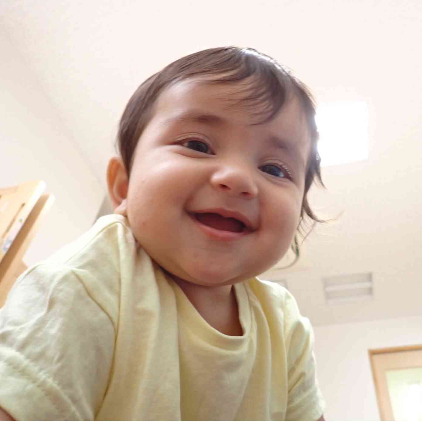 笑顔いっぱい！（ひよこ組０歳児）