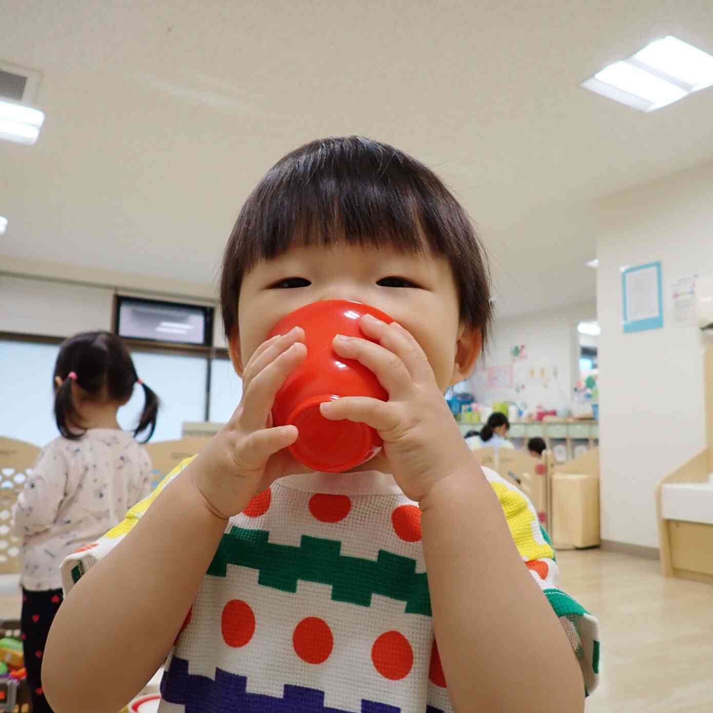 おままごとをしたよ(あひる組 1歳児)