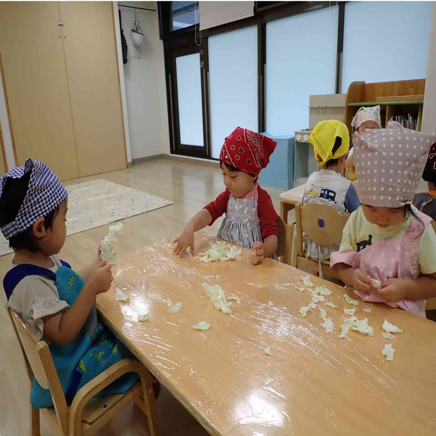 食育をしたよ（うさぎ組　2歳児）