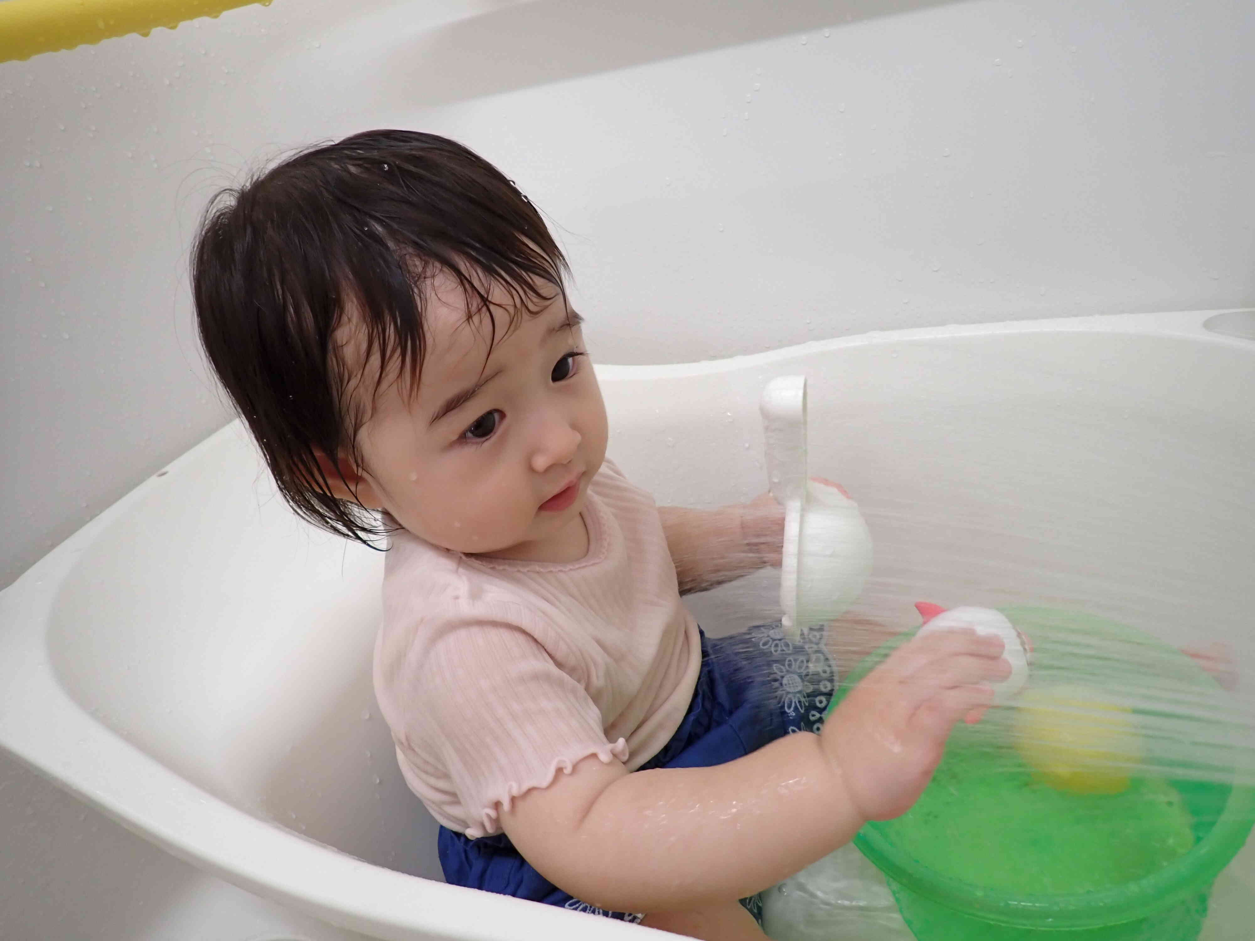 シャワーのお水気持ちいい！