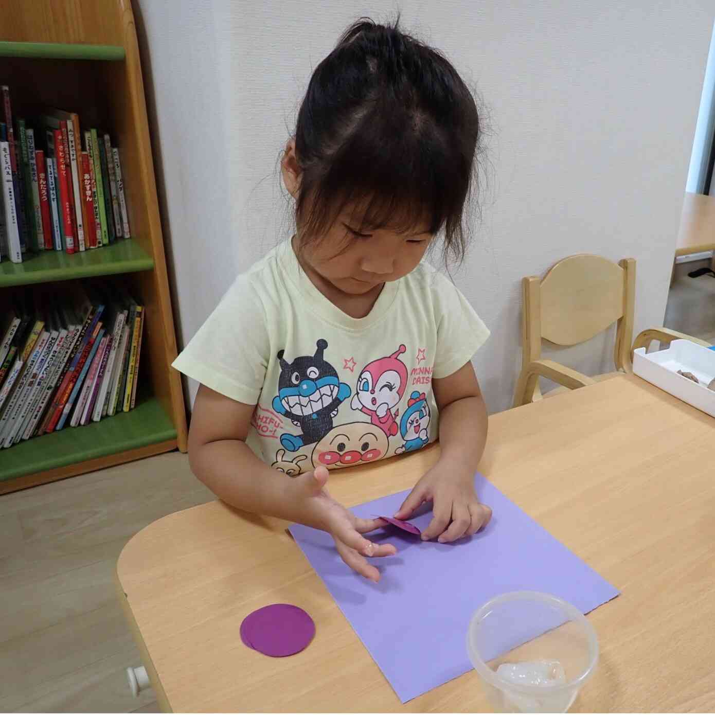 製作をしたよ　2歳児（うさぎ組）