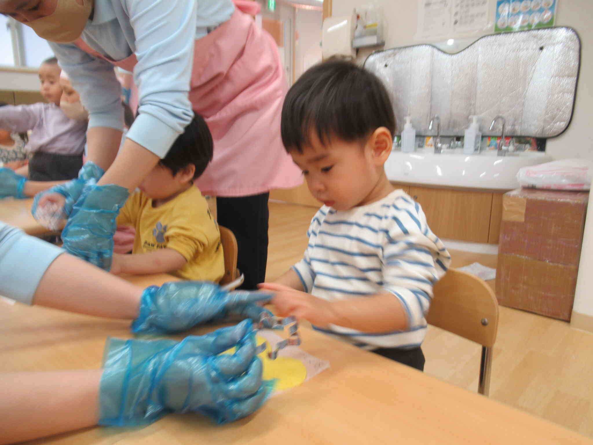 型抜きに挑戦！