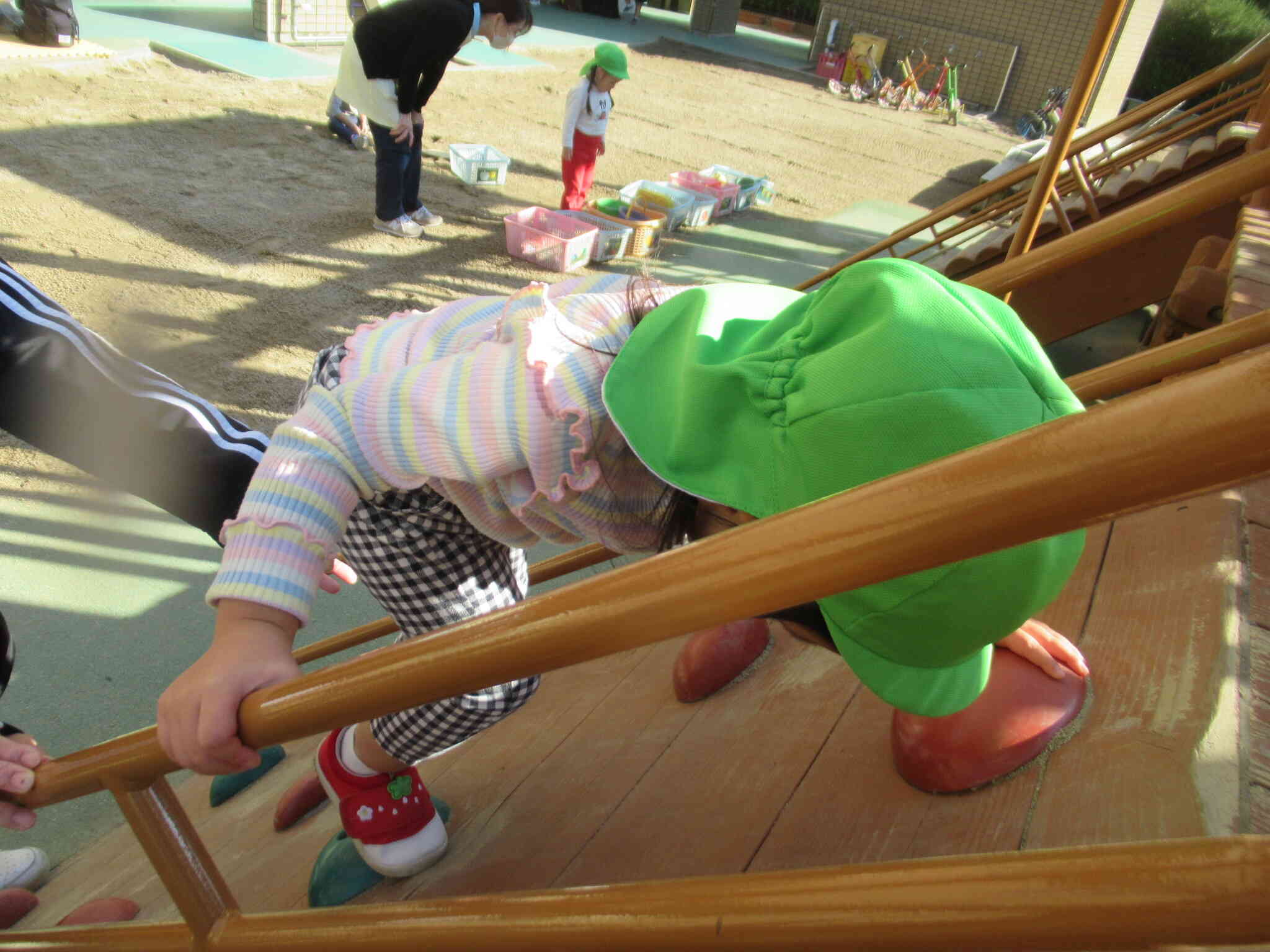 提携園の城南幼稚園に遊びに行きました！