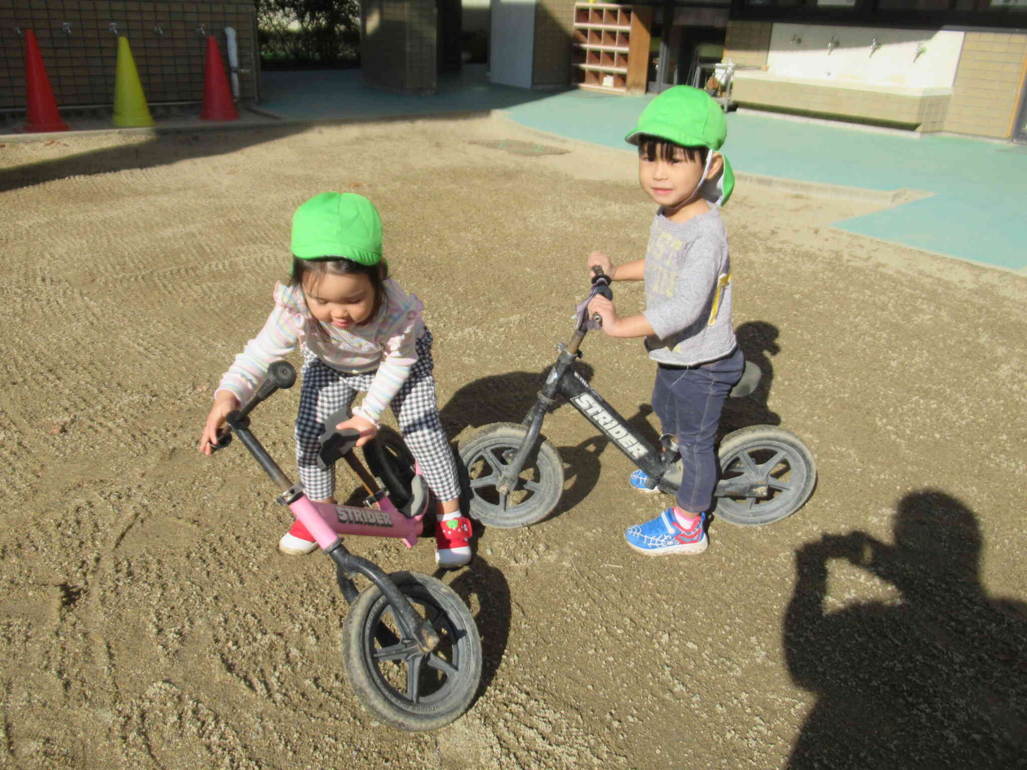 ストライダーにも挑戦！！